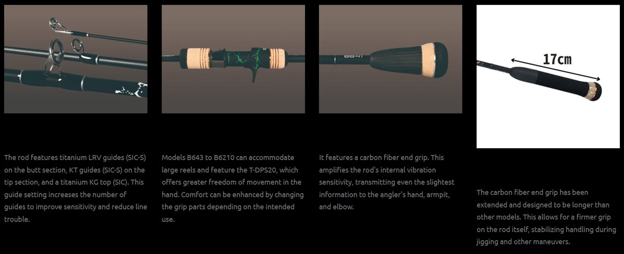 Xesta Rod Baitcast Slow Emotion Cork Limited B643 (5717)