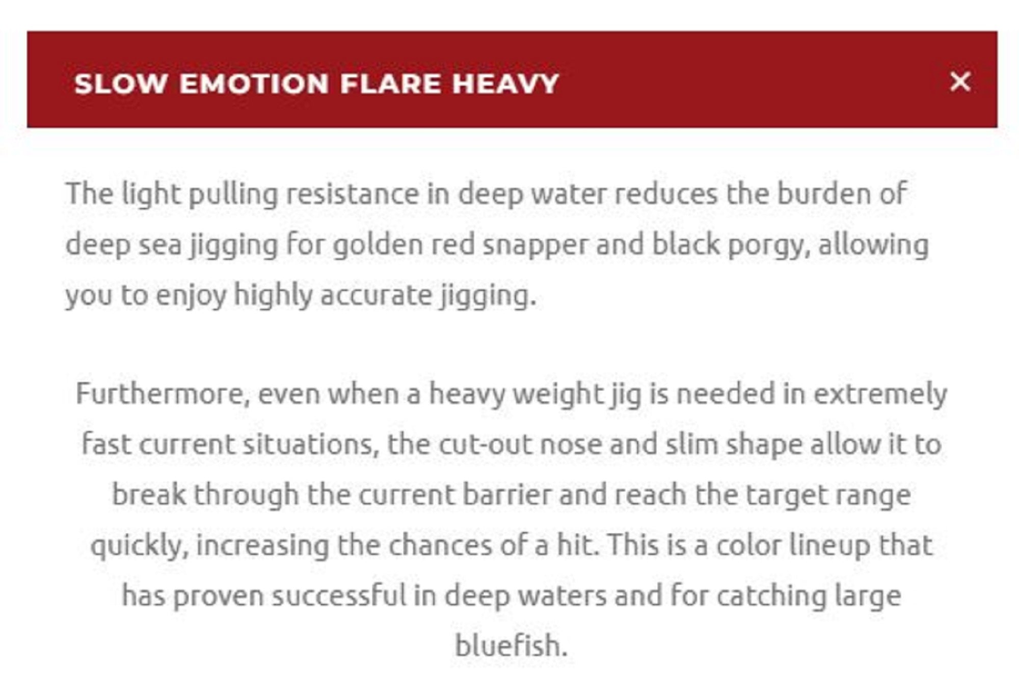 Xesta Metal Jig Slow Emotion Flare 700 grams RZBL (6011)