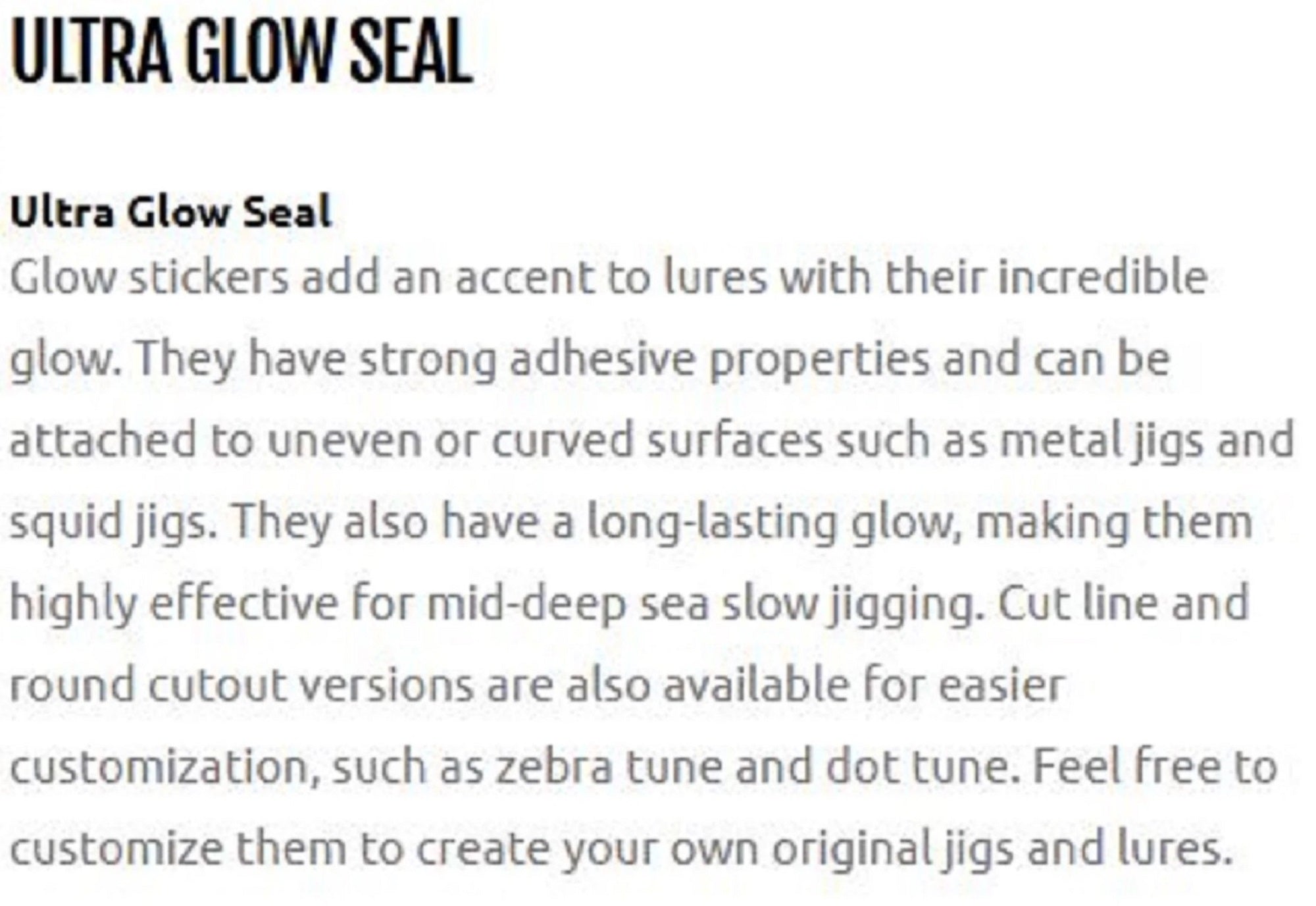 Xesta Ultra Glow Seal 10mm Dot 175 x 50mm 1 Piece (7568)