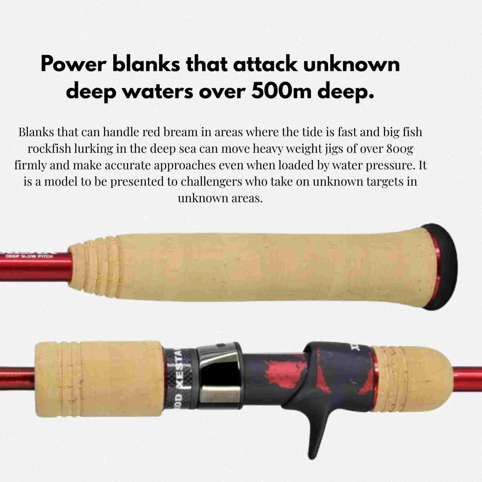 Xesta Rod Baitcast Slow Emotion Full Depth B64-H (1244)