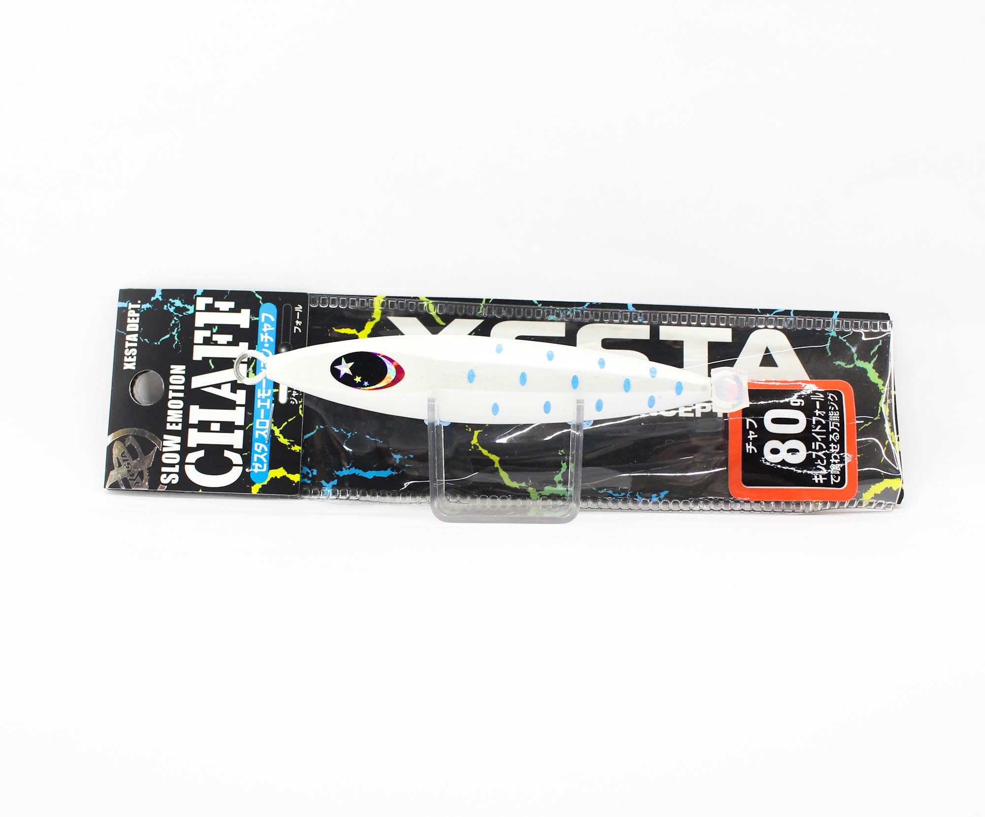 Xesta Metal Jig Chaff 80 grams PWSBL (5815)