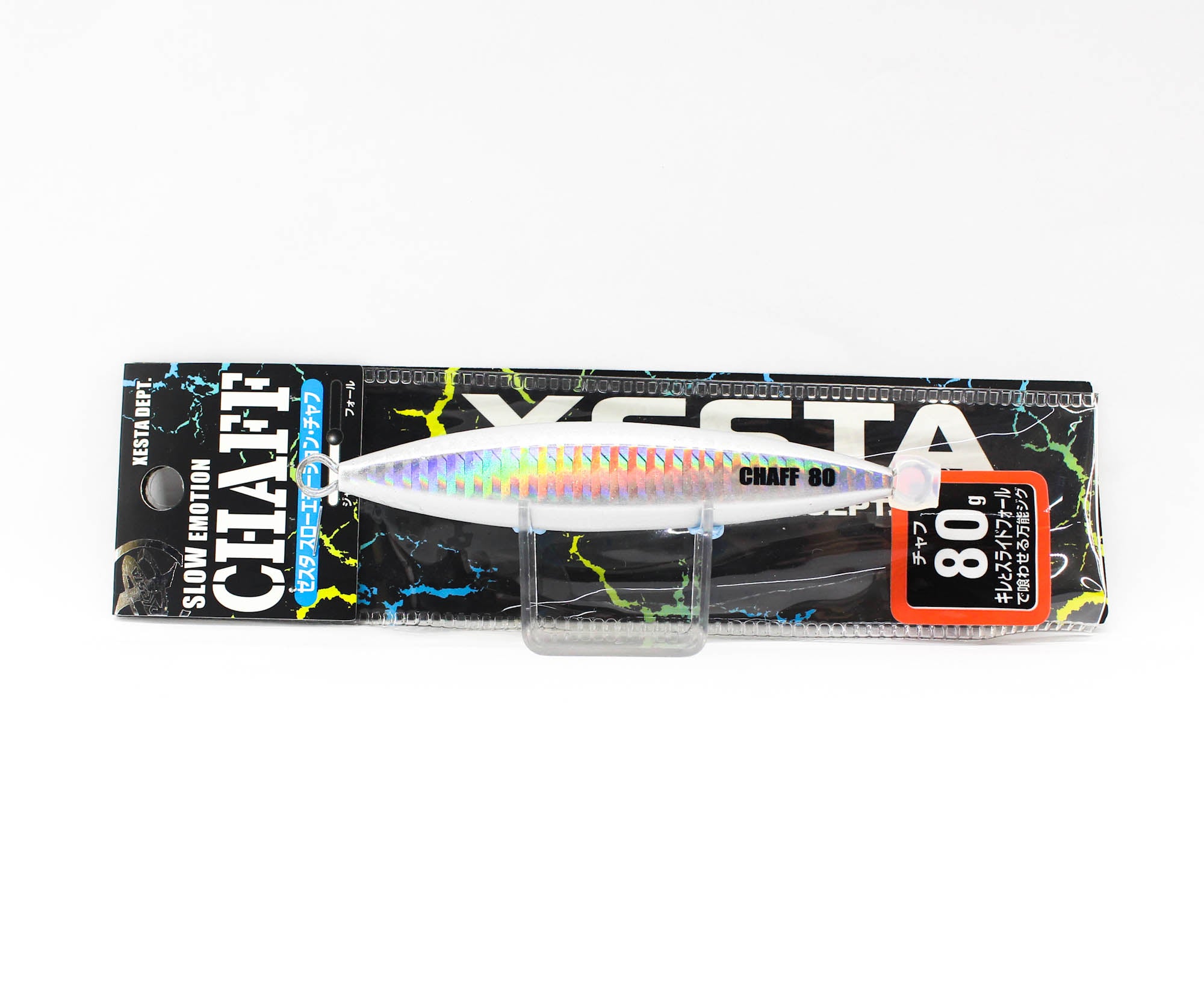Xesta Metal Jig Chaff 80 grams PWSBL (5815)