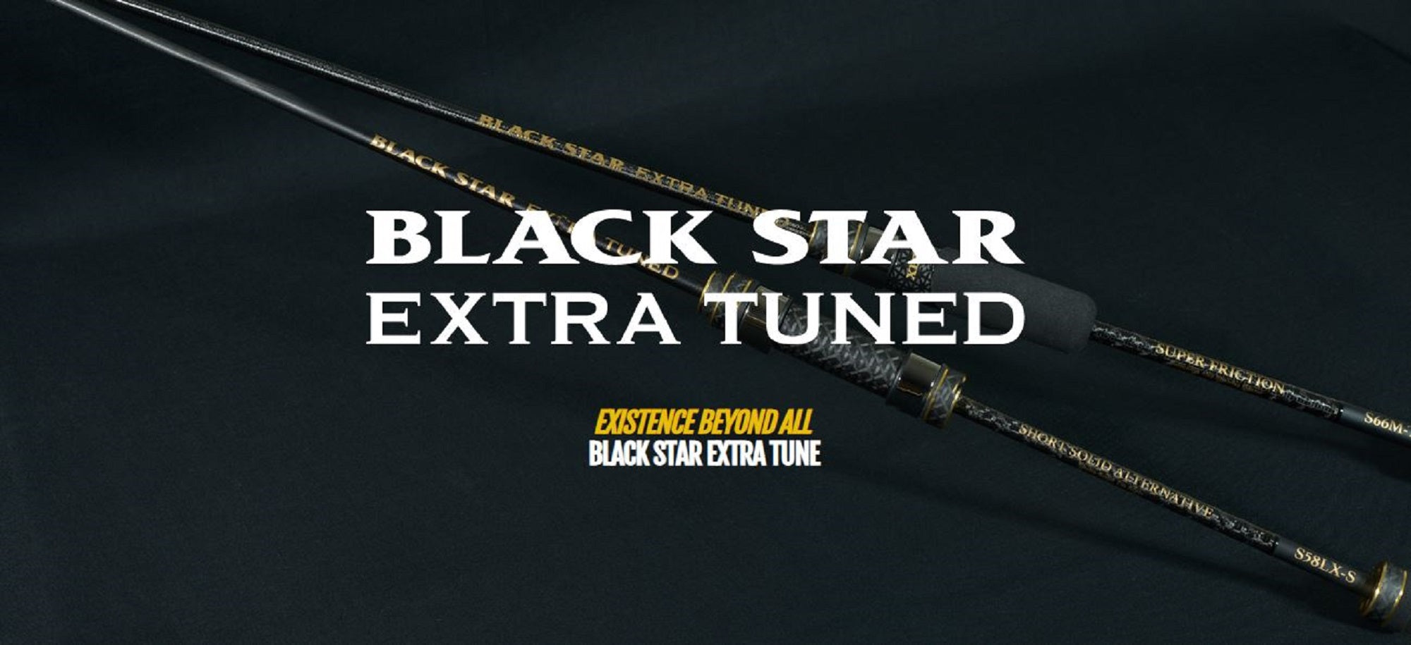 Xesta Rod Spinning Black Star Extra Tuned S58LX-S SS Alternative (7994)