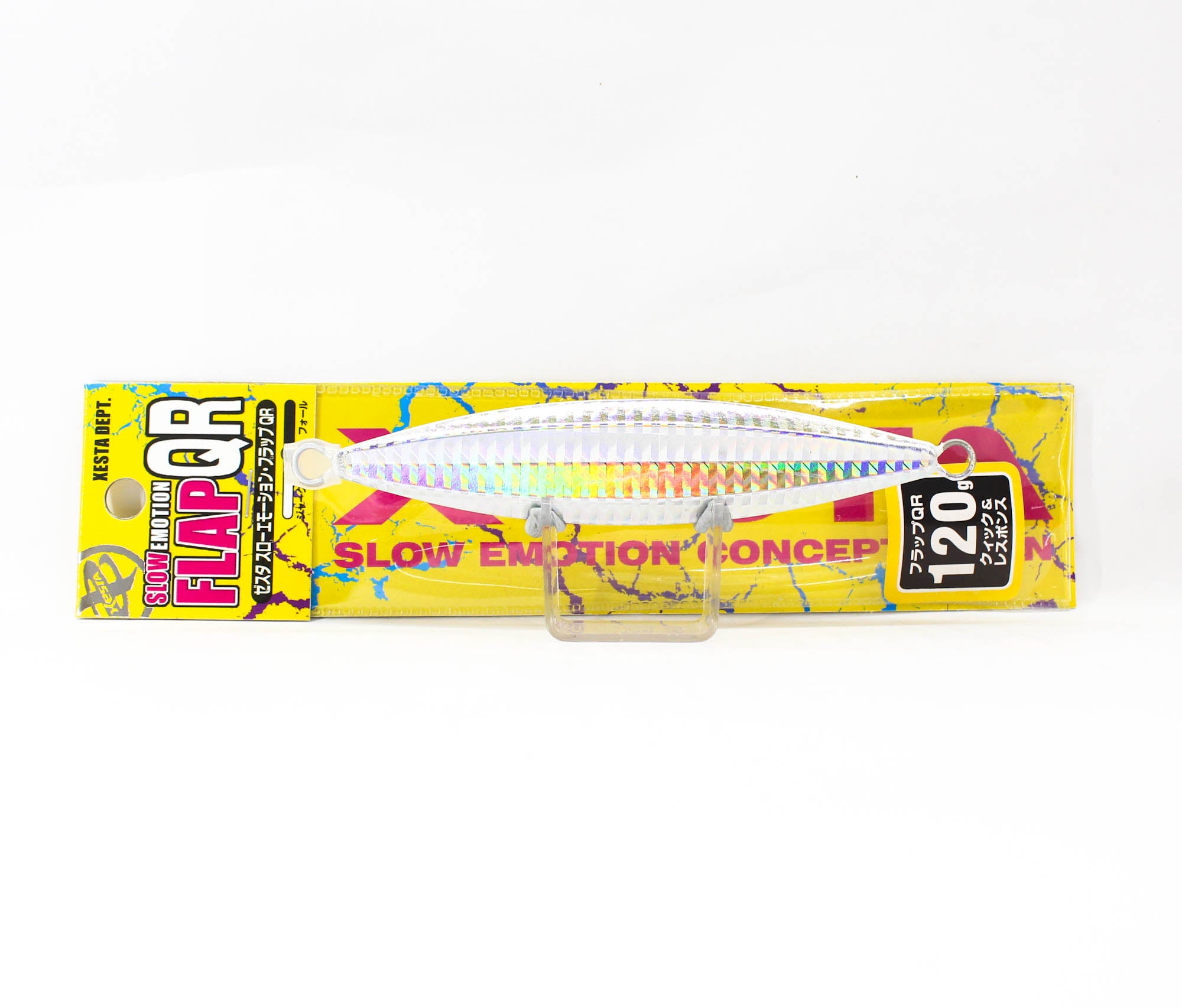 Xesta Metal Jig Slow Emotion Flap QR 120 grams PWSBL (8747)