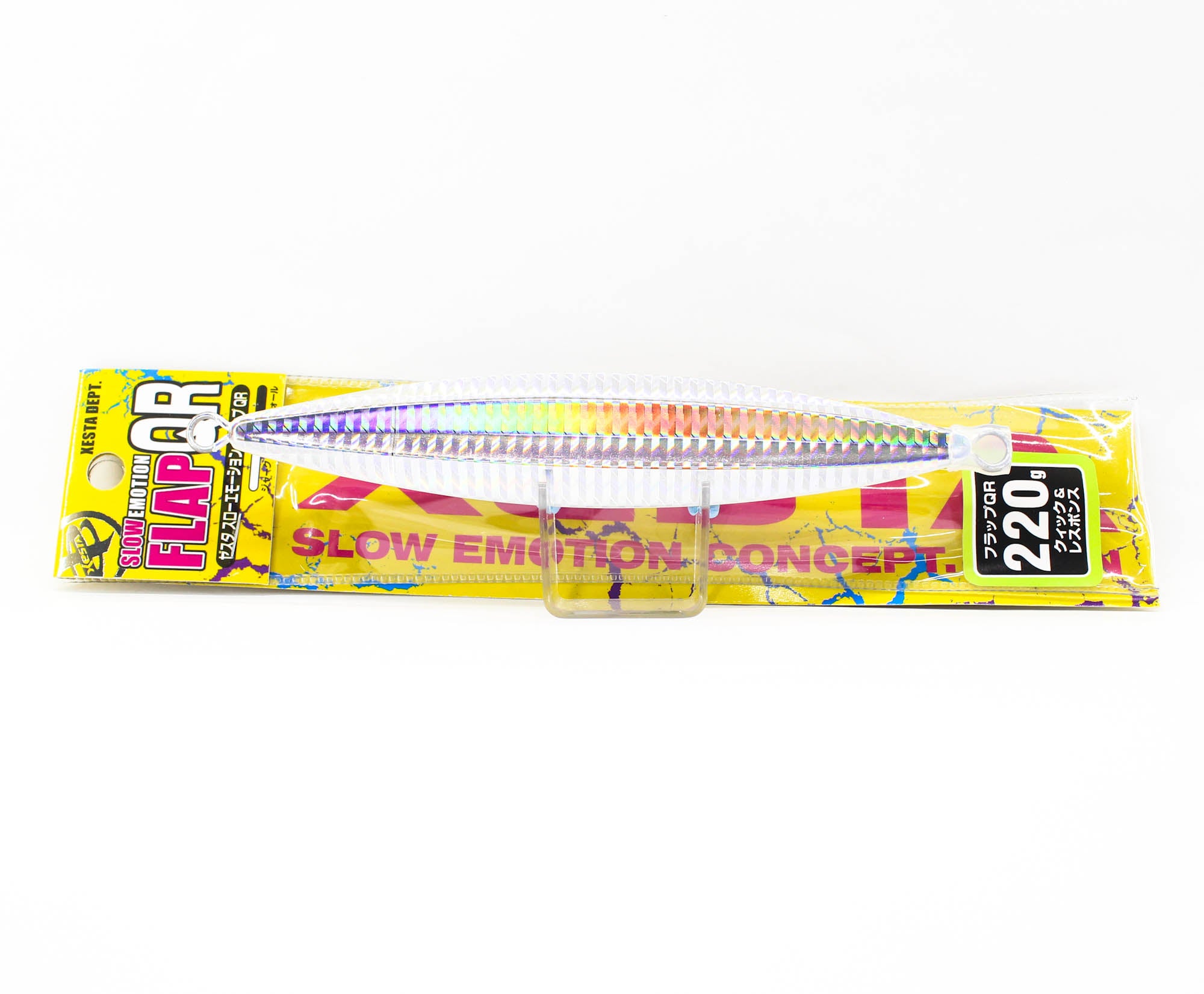 Xesta Metal Jig Slow Emotion Flap QR 220 grams PWSBL (9348)