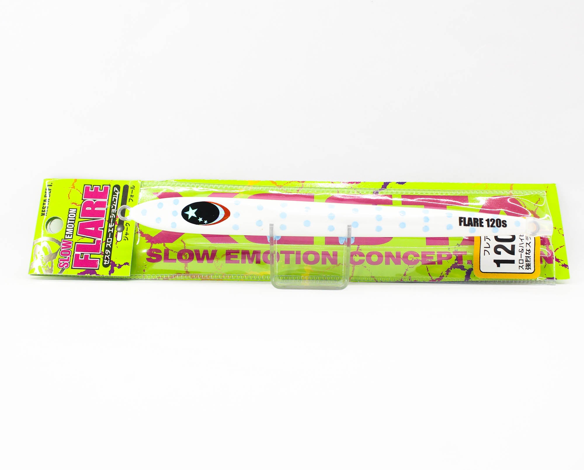 Xesta Metal Jig Slow Emotion Flare Slim 120 grams PWSBL (0106)