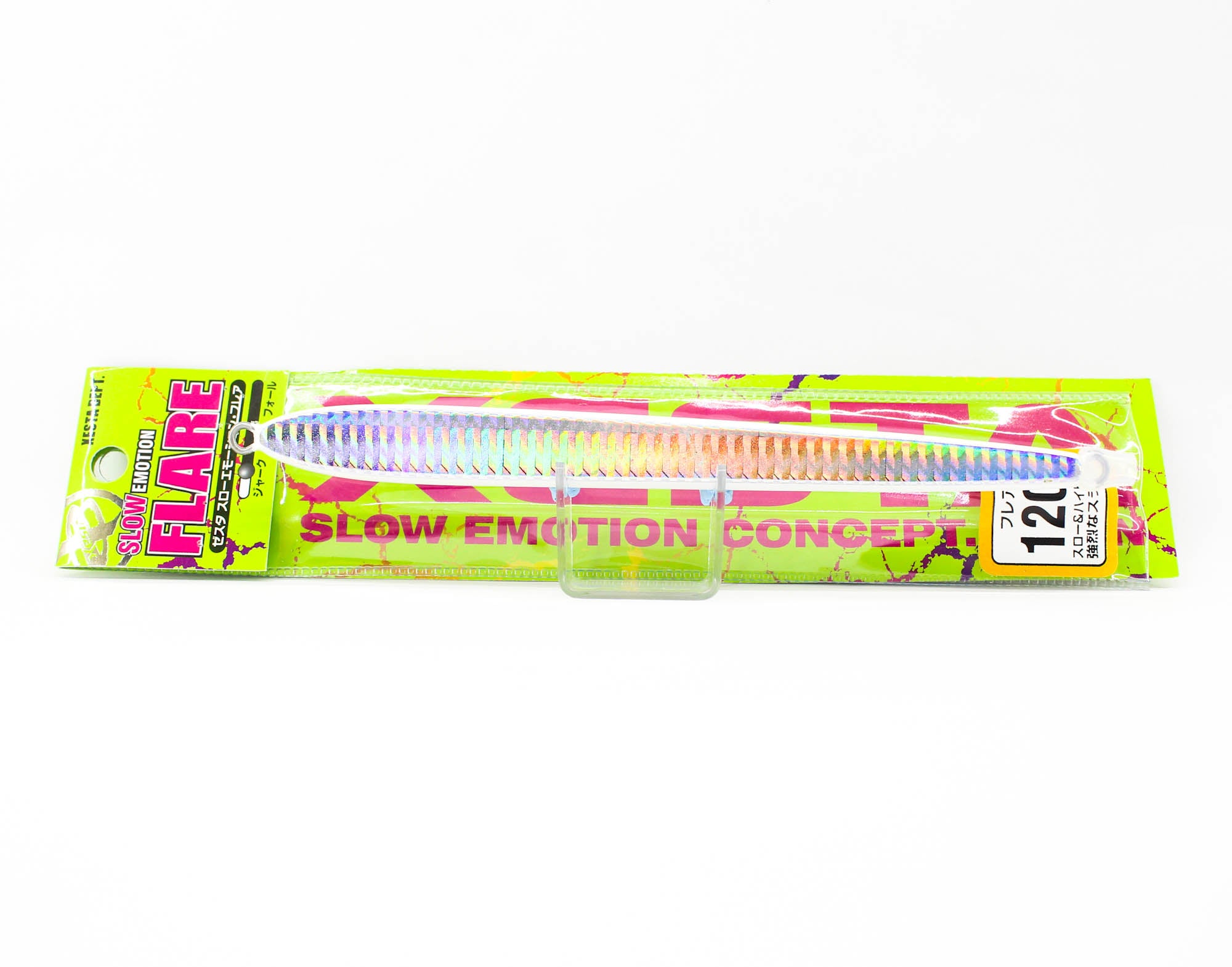 Xesta Metal Jig Slow Emotion Flare Slim 120 grams PWSBL (0106)