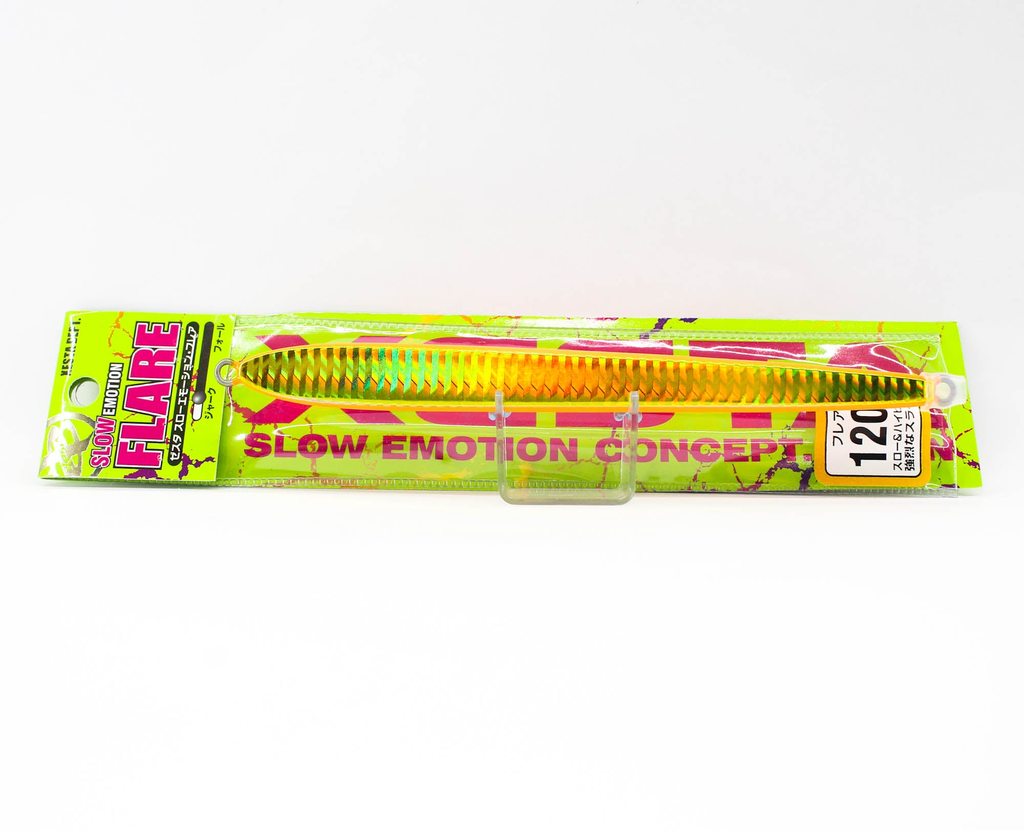 Xesta Metal Jig Slow Emotion Flare Slim 120 grams FOLSBL (0113)