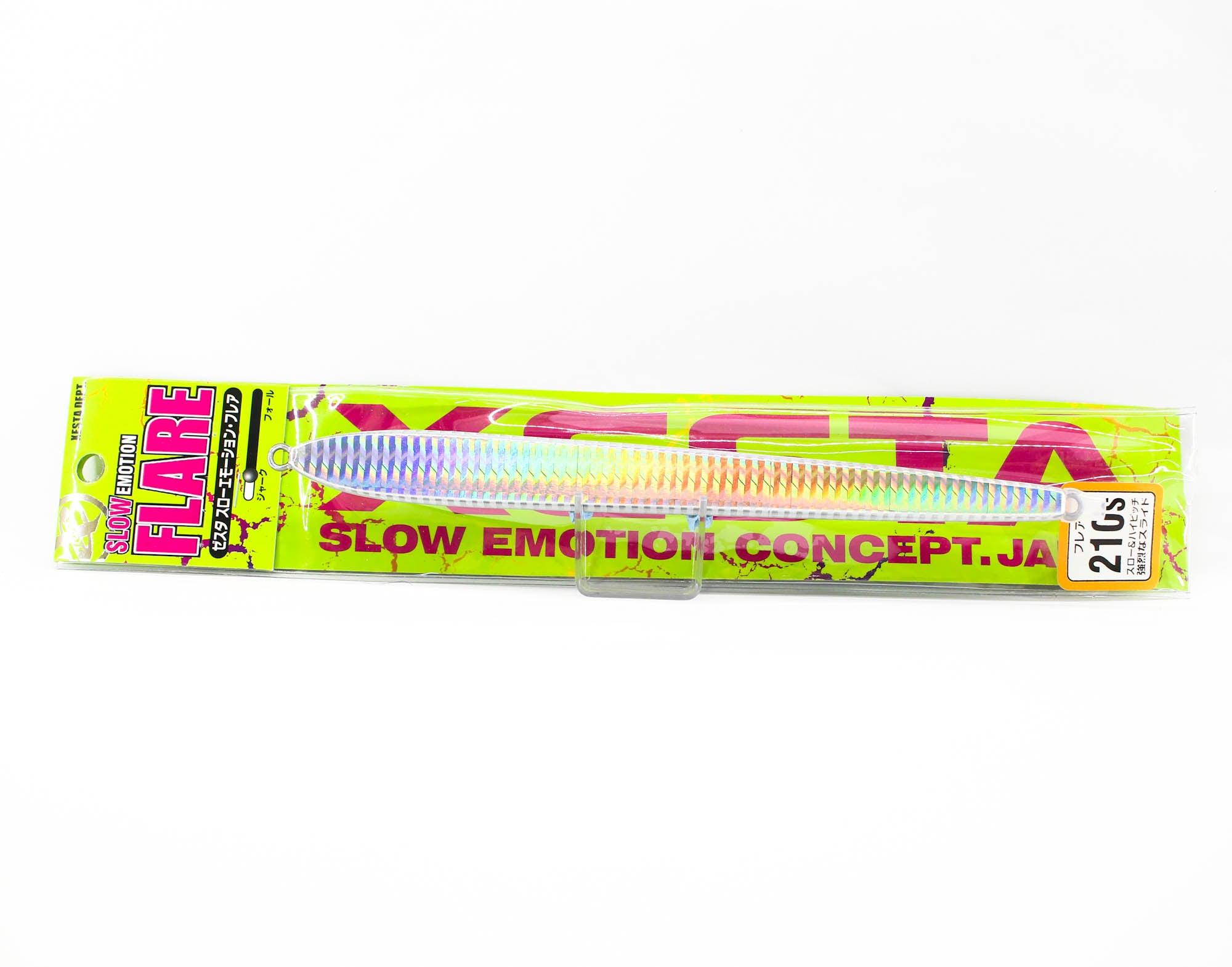 Xesta Metal Jig Slow Emotion Flare Slim 210 grams KS (0175)