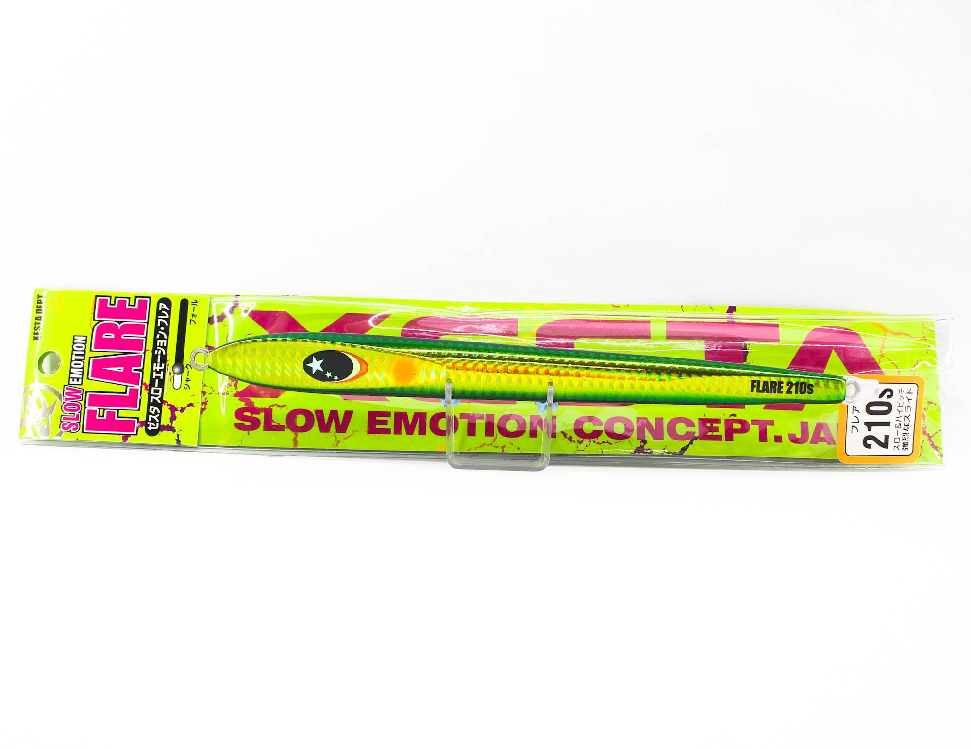Xesta Metal Jig Slow Emotion Flare Slim 210 grams GGD (0212)