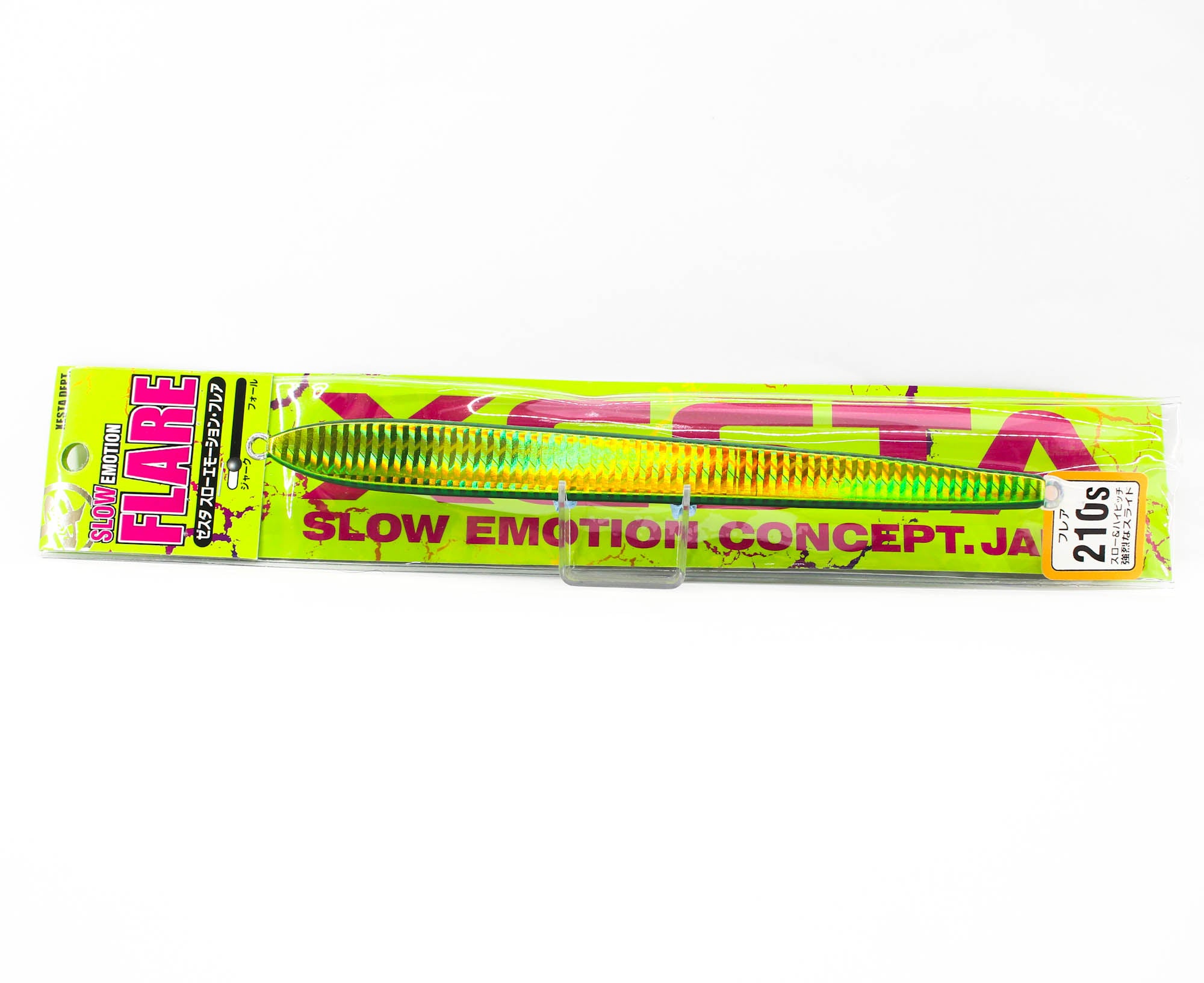Xesta Metal Jig Slow Emotion Flare Slim 210 grams GGD (0212)