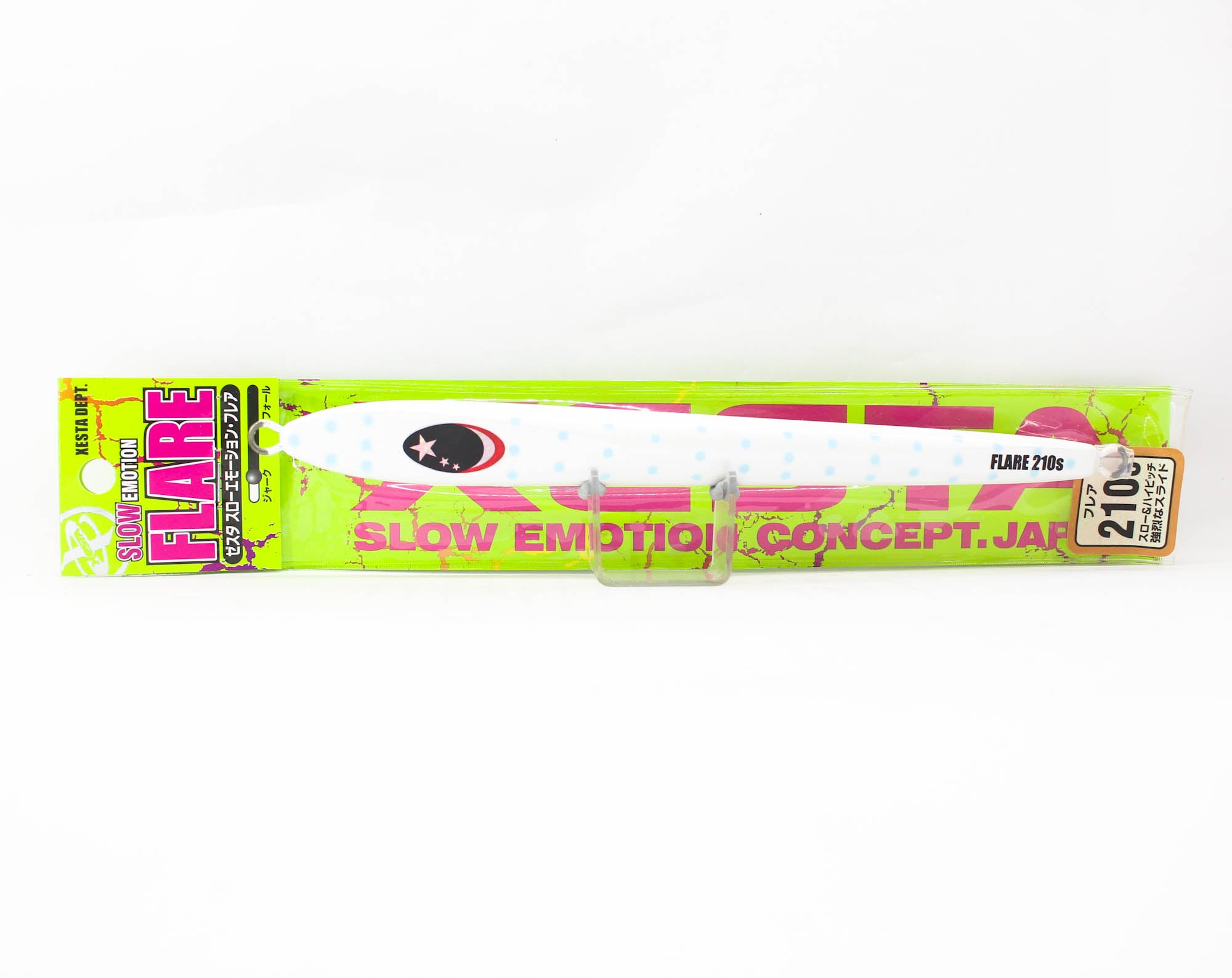 Xesta Metal Jig Slow Emotion Flare Slim 210 grams PWSBL (0267)