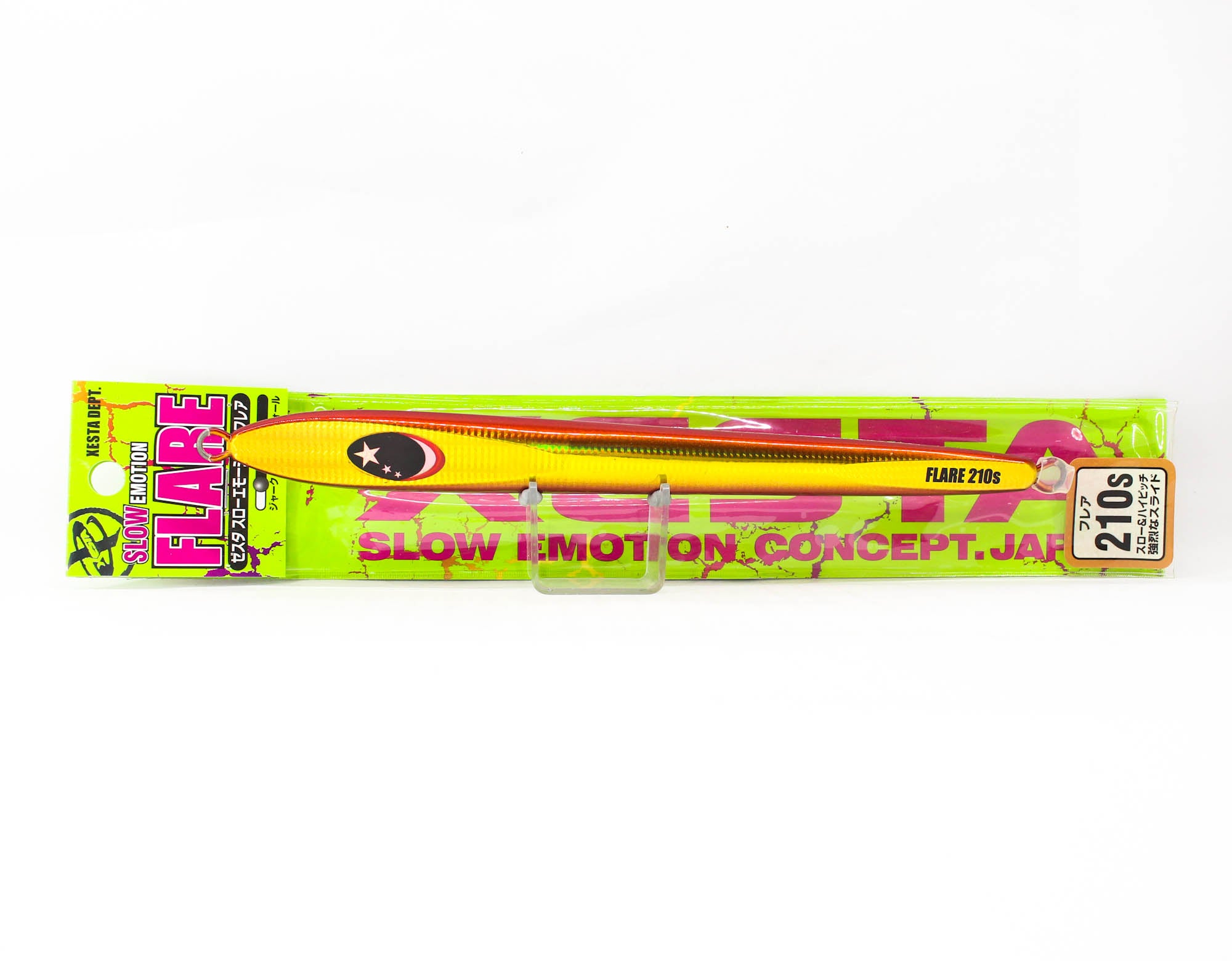 Xesta Metal Jig Slow Emotion Flare Slim 210 grams KZRGD (0298)