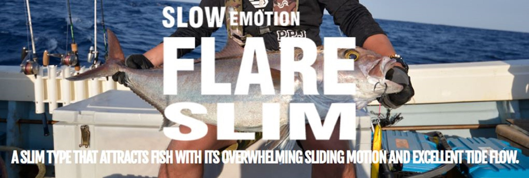 Xesta Metal Jig Slow Emotion Flare Slim 210 grams KZRGD (0298)