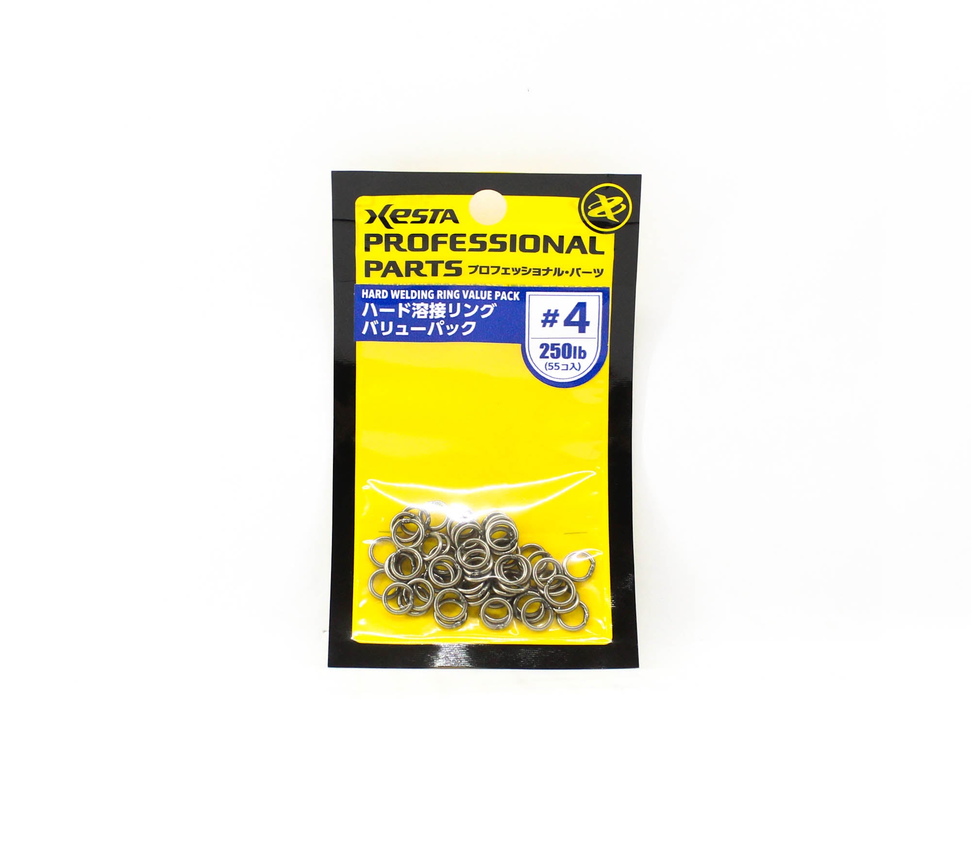 Xesta HP Hard Solid Ring Welded Value Pack Size 4 , 55 pieces (2636)