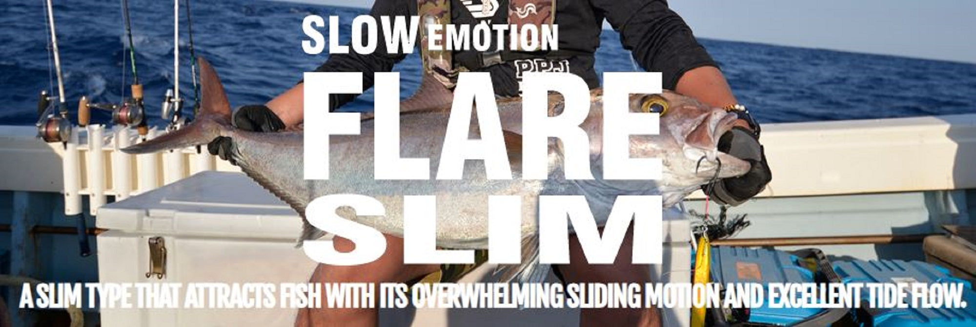 Xesta Metal Jig Slow Emotion Flare Slim 300 grams KPZLS (4272)