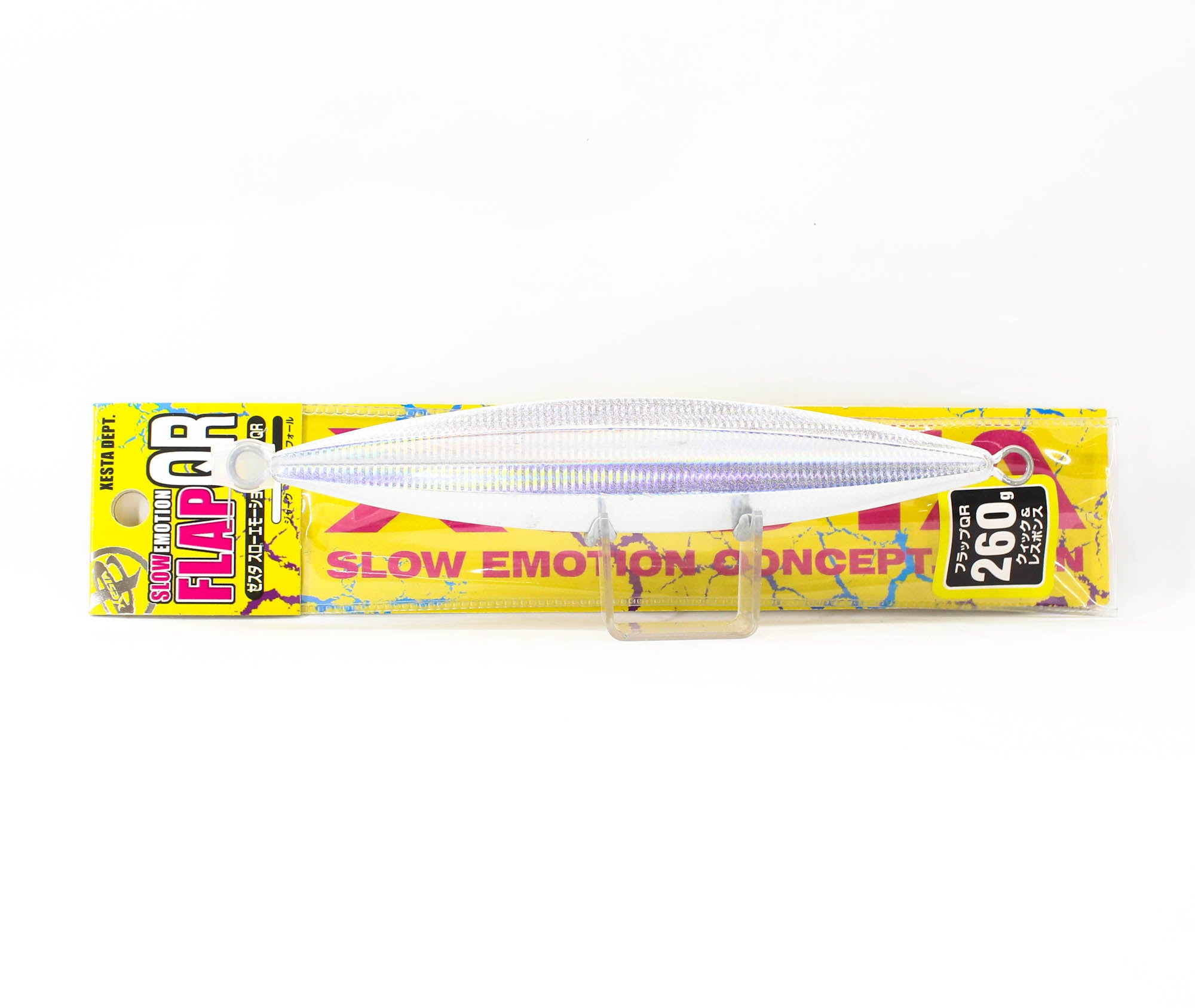 Xesta Metal Jig Slow Emotion Flap QR 260 grams WBSBKKS (8614)