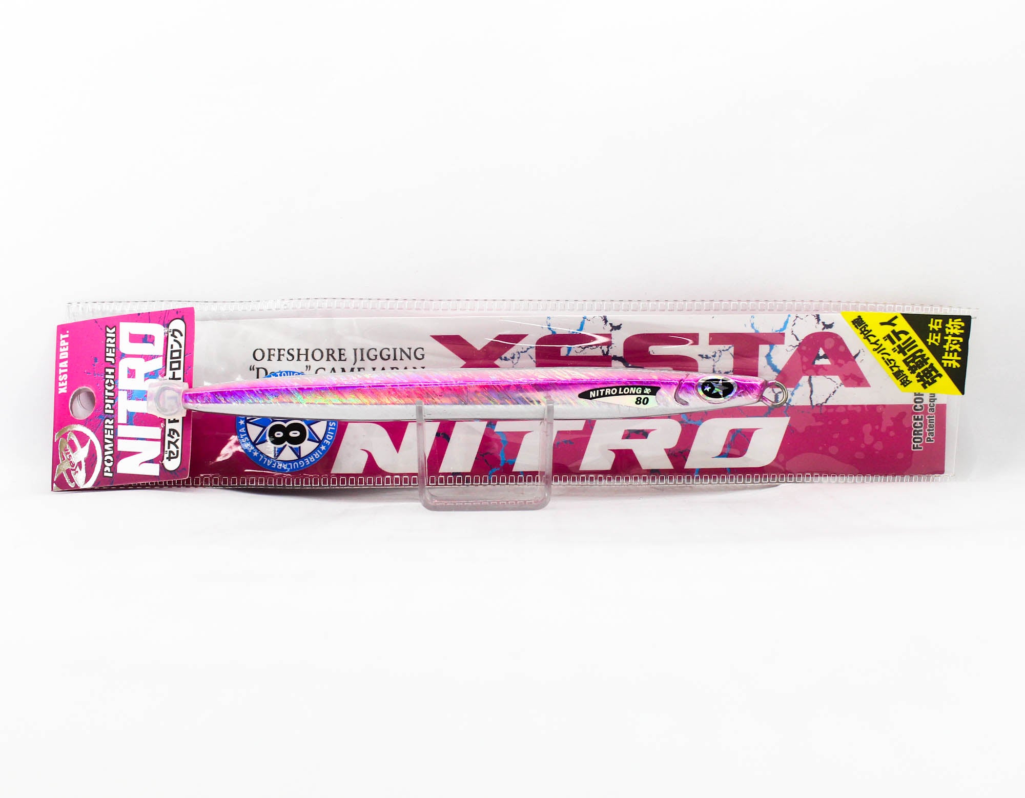 Xesta Metal Jig Nitro Long 80 grams PLINE (1508)