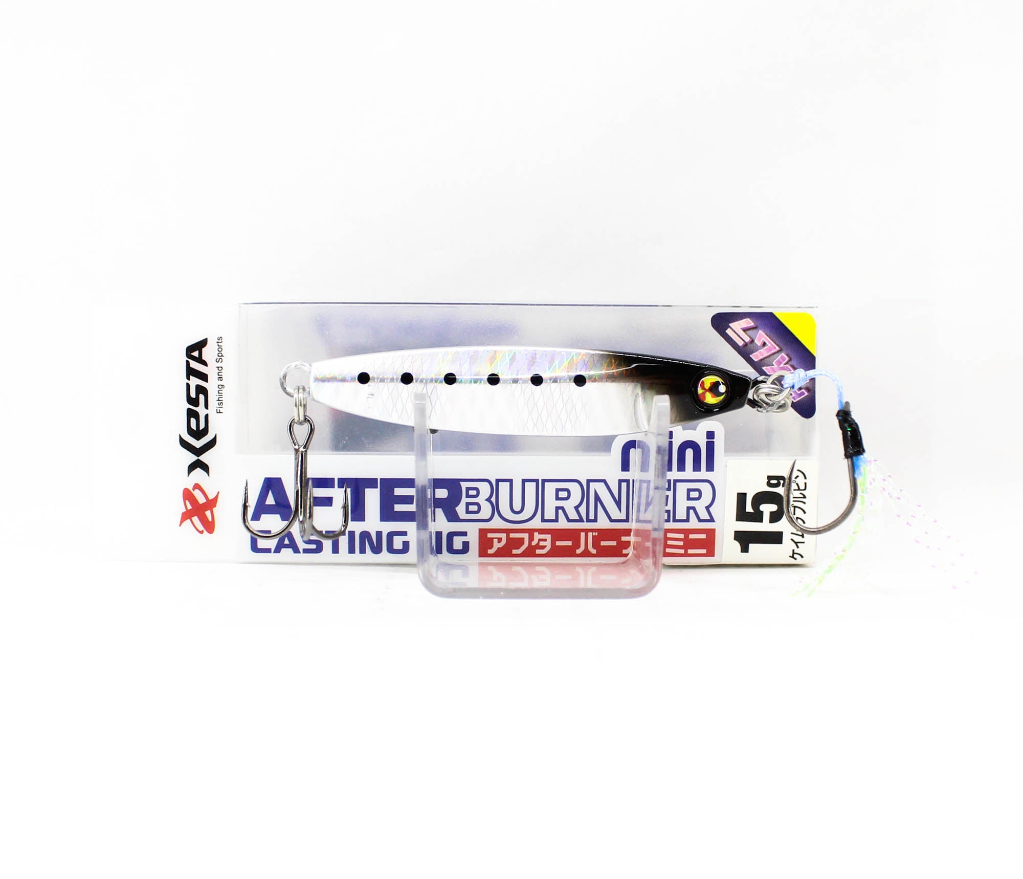 Xesta Metal Jig After Burner Fully Armed 15 grams KSH (4974)