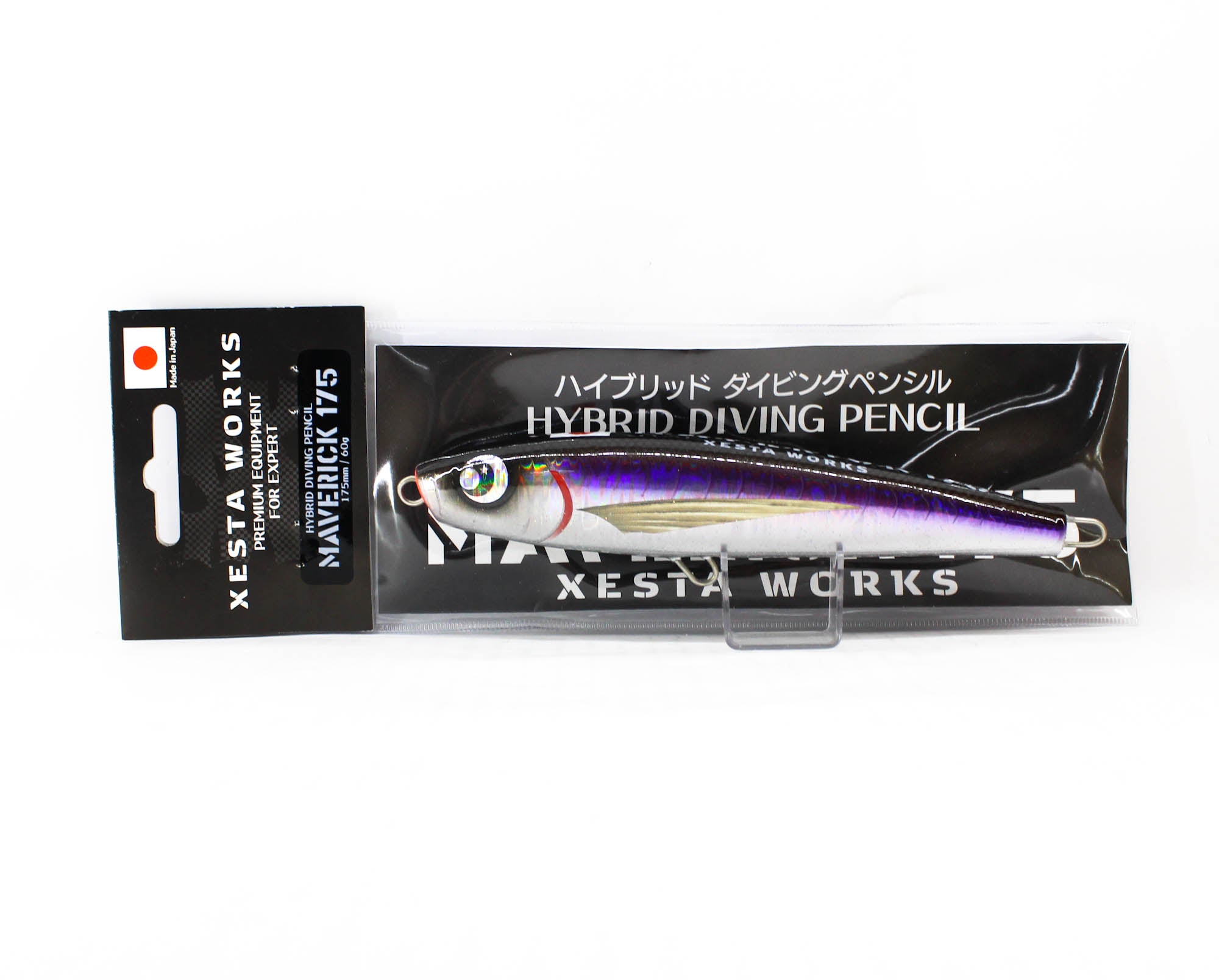 Xesta Maverick 175 Hybrid Diving Pencil 60+ grams Floating Lure 010 (5230)