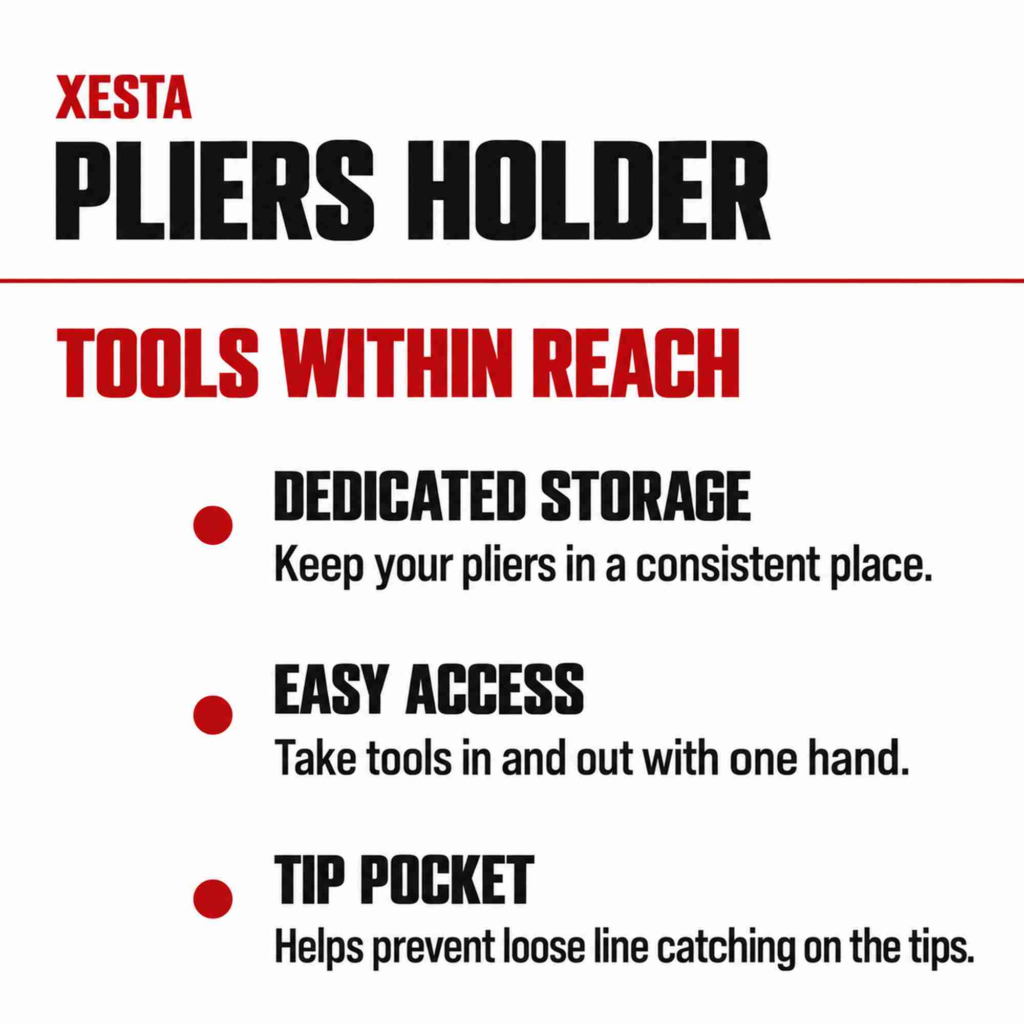 Xesta Pliers Holder Single (7395)
