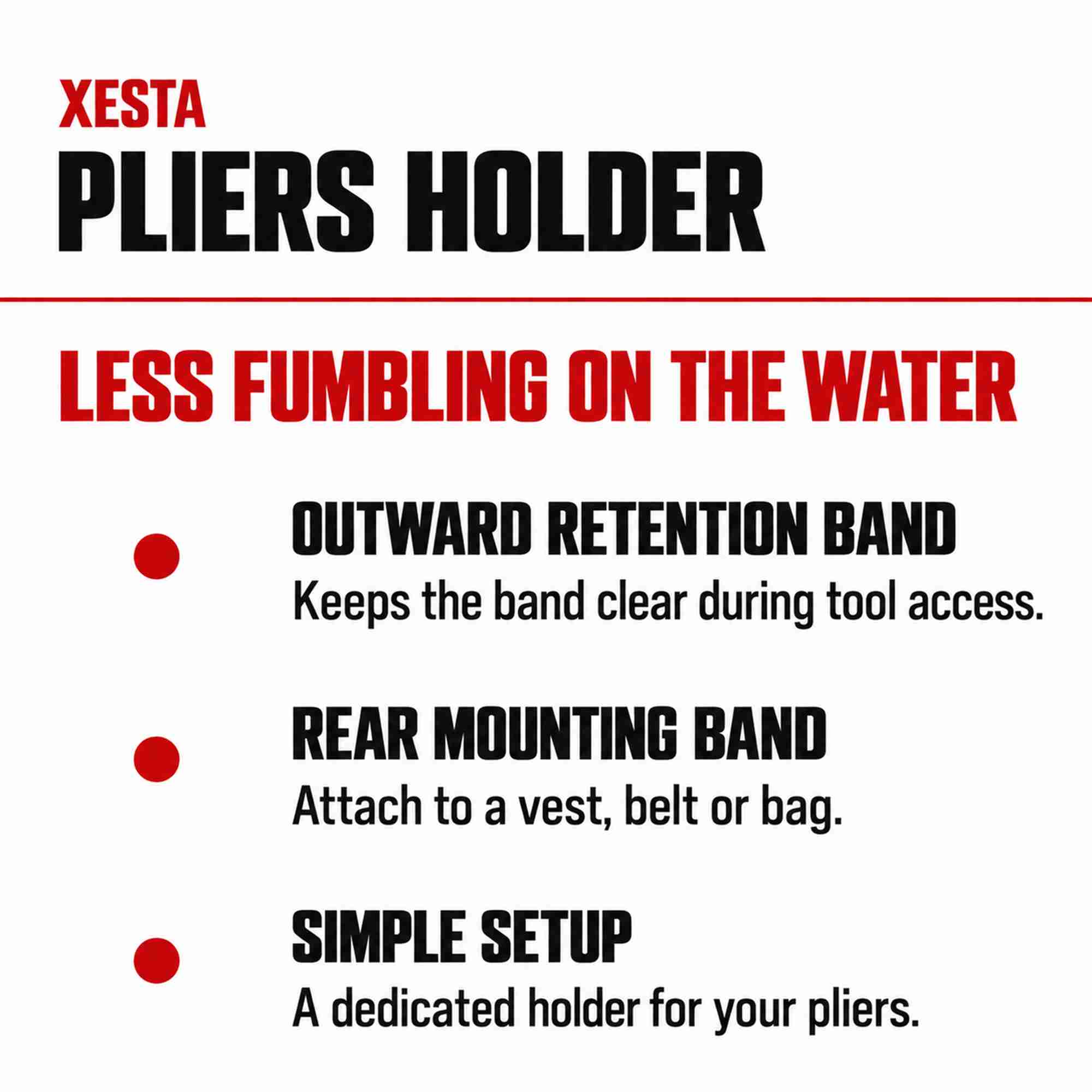 Xesta Pliers Holder Single (7395)