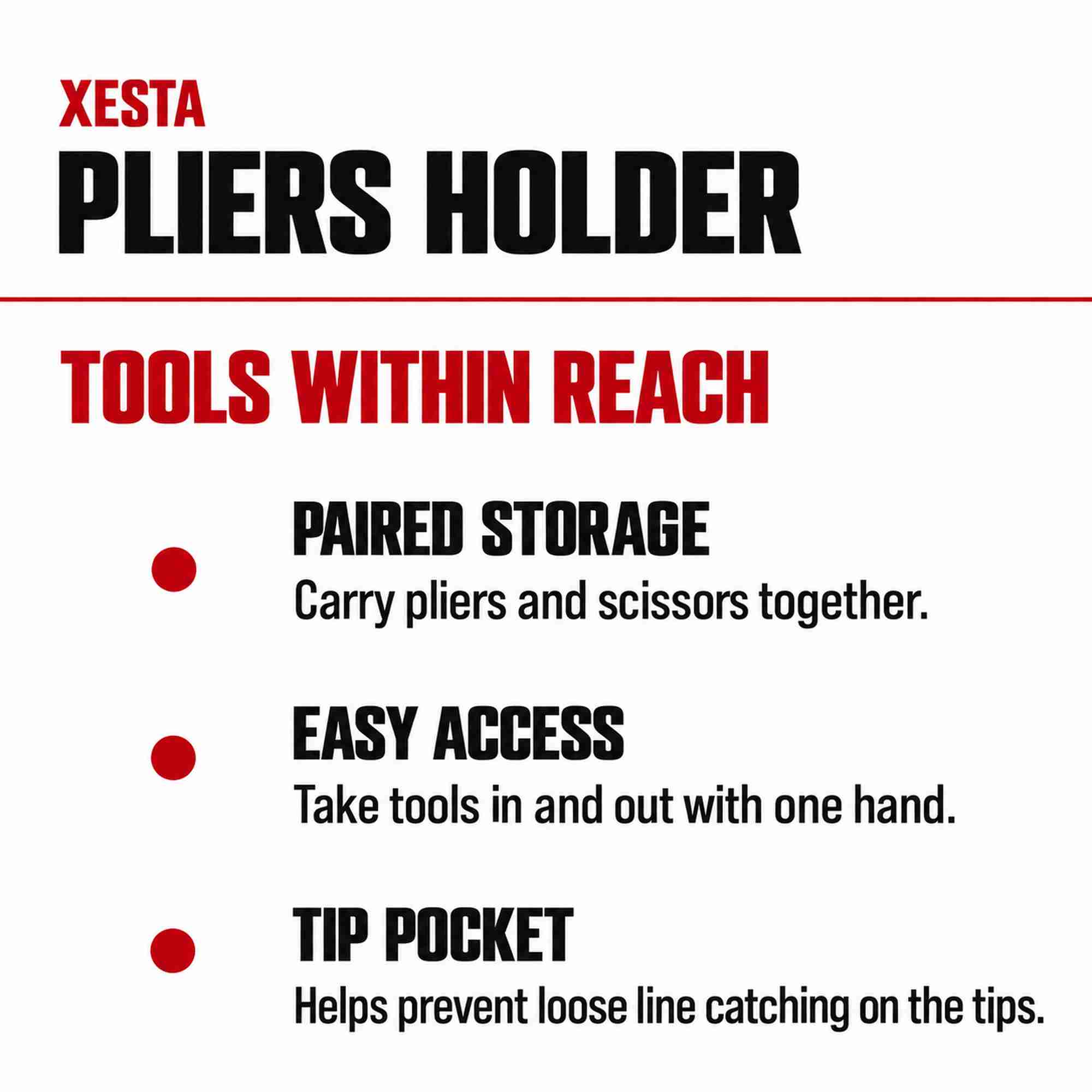 Xesta Pliers Holder Double (7401)