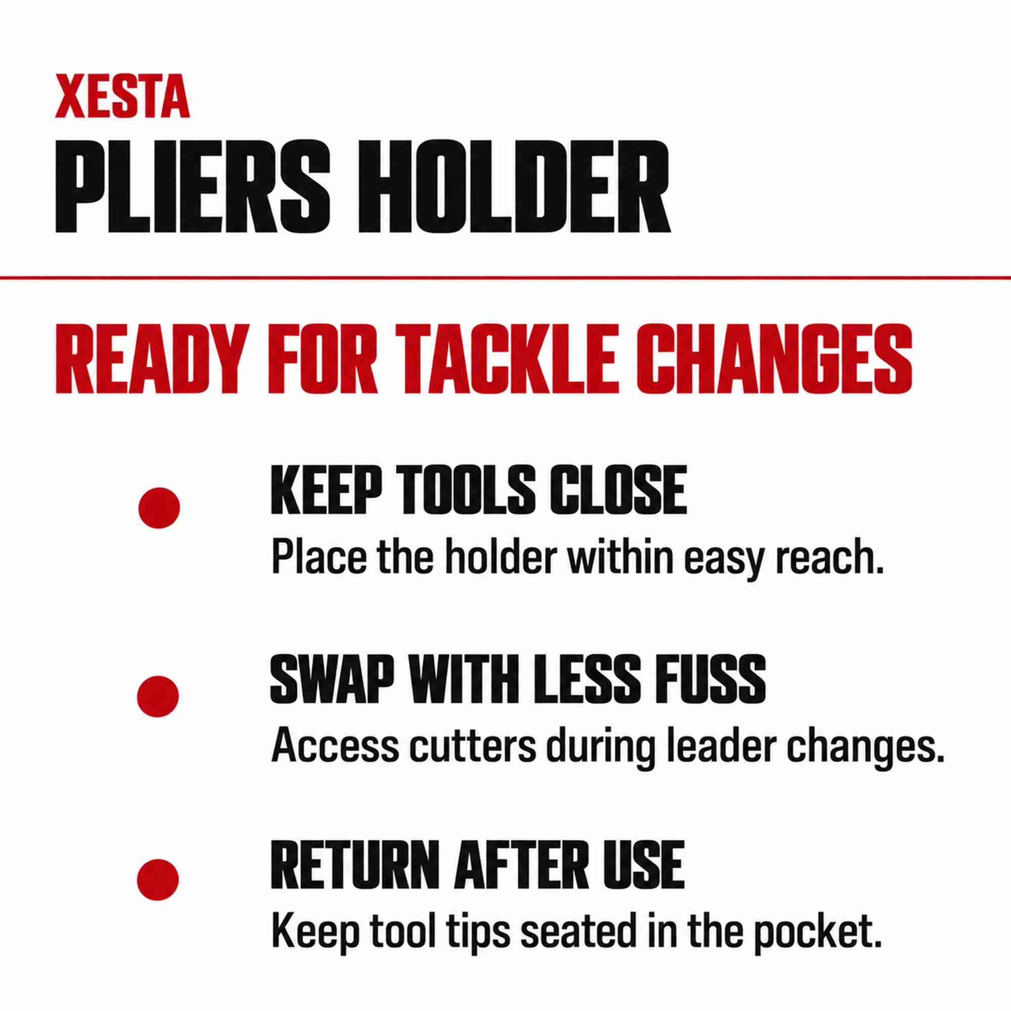 Xesta Pliers Holder Double (7401)
