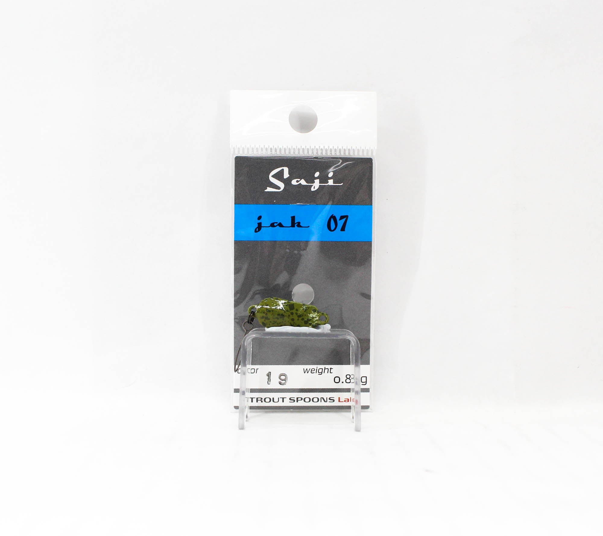 Rob Lure Spoon Saji Jak 07 0.8 grams Sinking Lure 19 (0598)