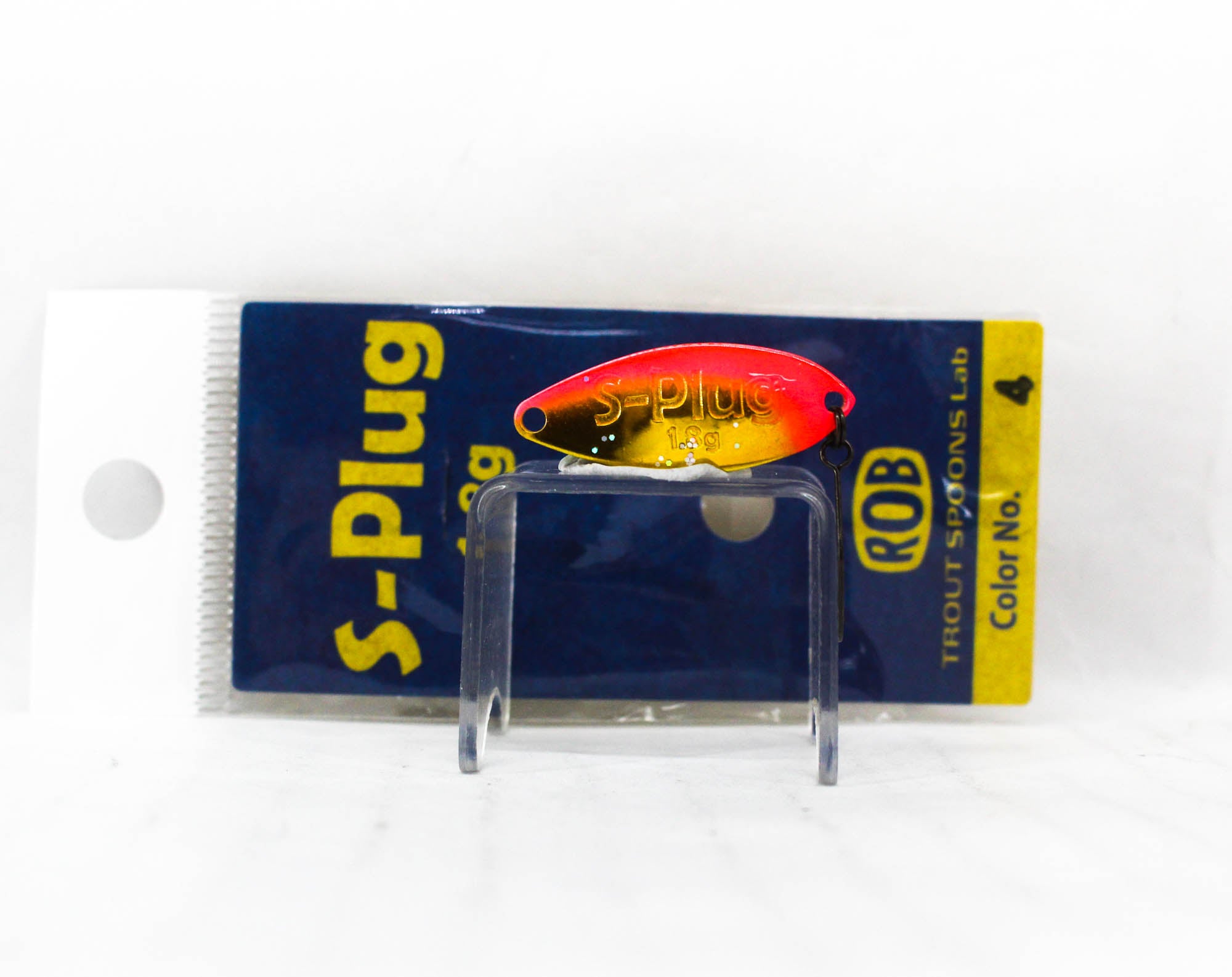 Rob Lure Spoon S Plug 1.8 grams Sinking Lure 4 (5784)