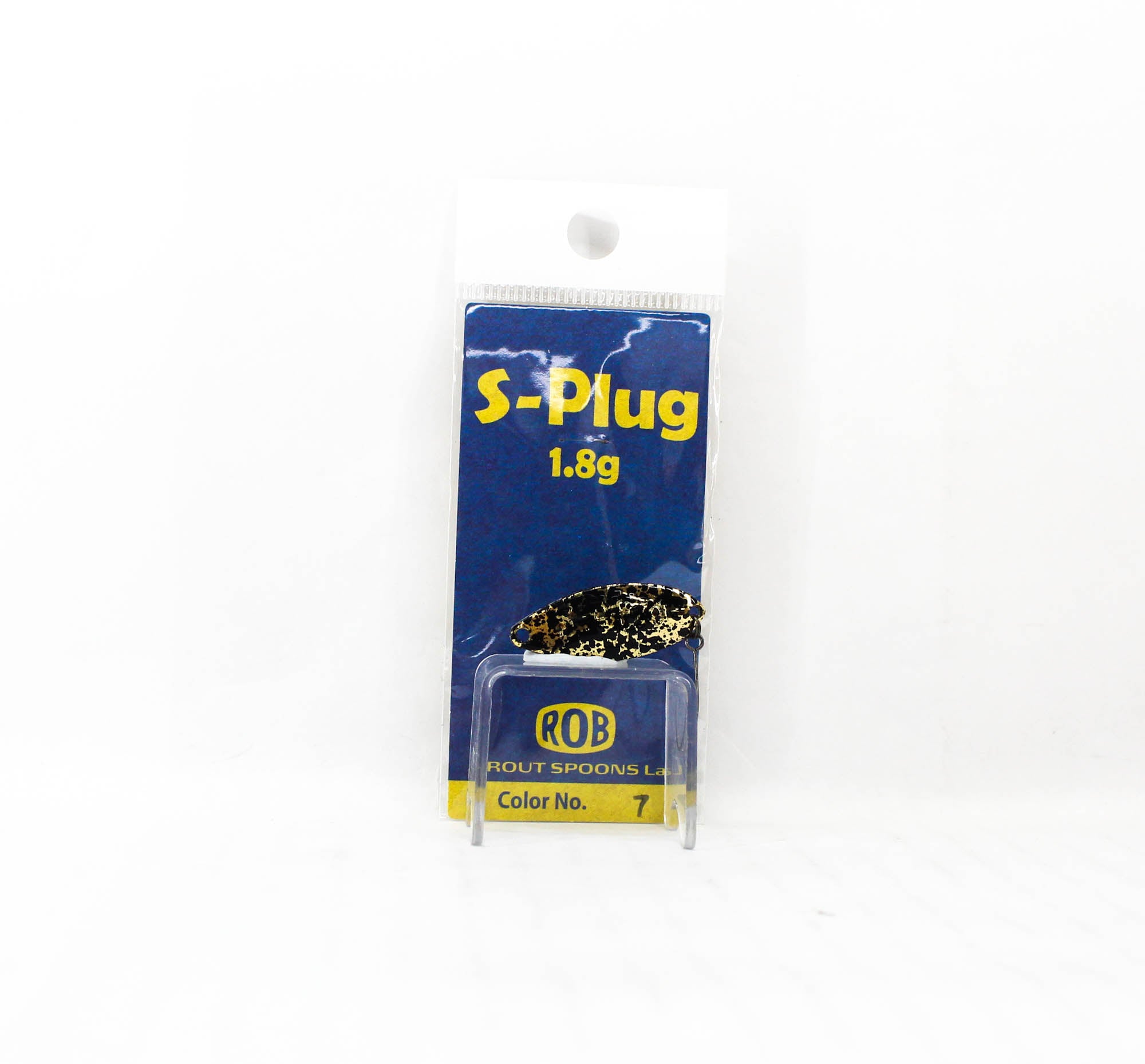 Rob Lure Spoon S Plug 1.8 grams Sinking Lure 7 (5814)