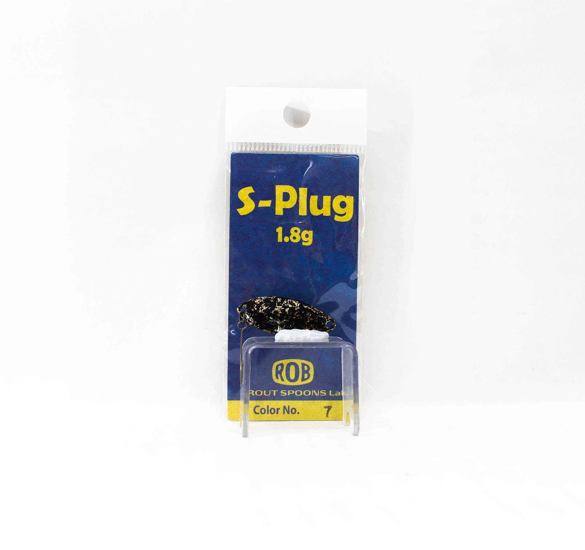 Rob Lure Spoon S Plug 1.8 grams Sinking Lure 7 (5814)