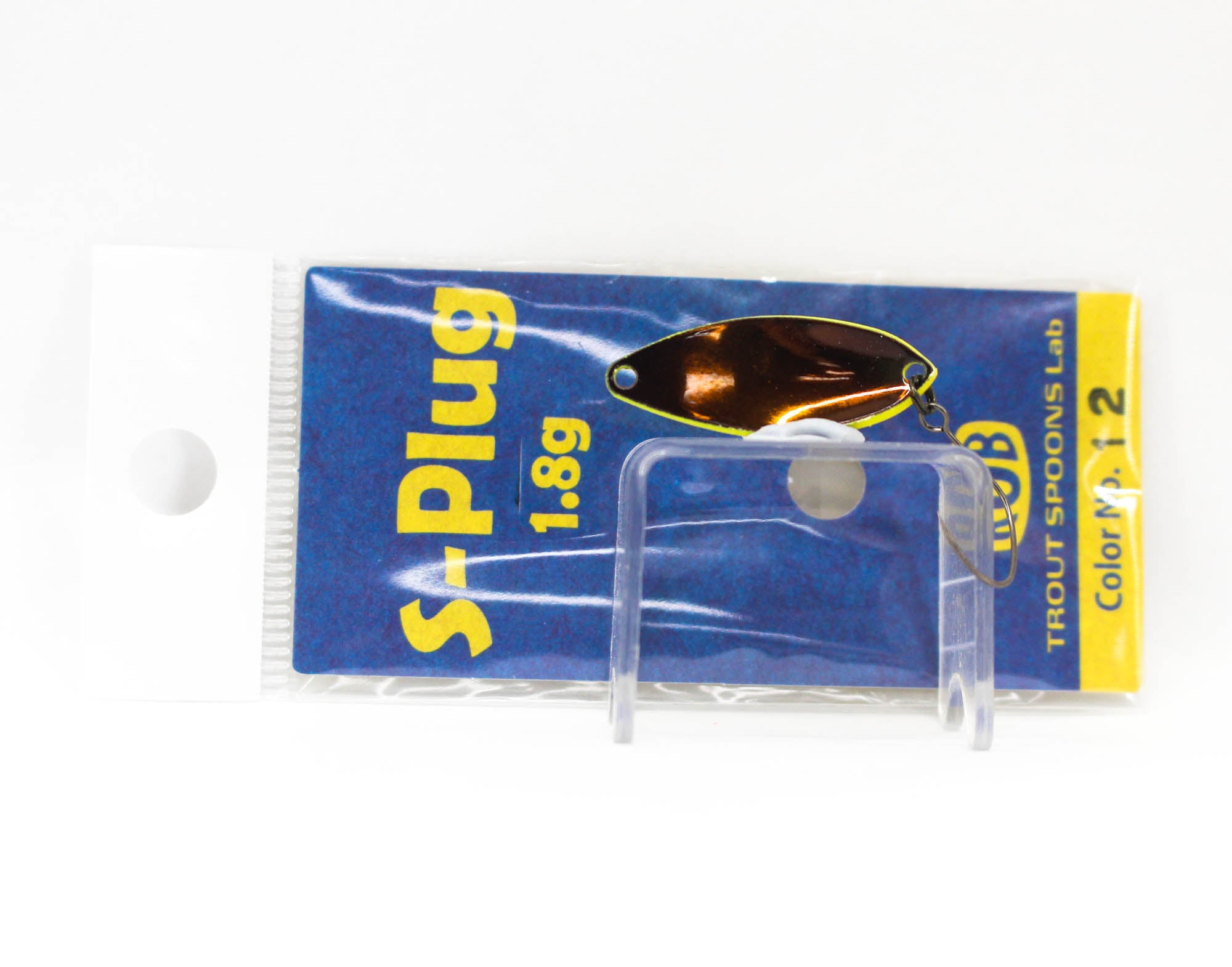 Rob Lure Spoon S Plug 1.8 grams Sinking Lure 12 (5869)
