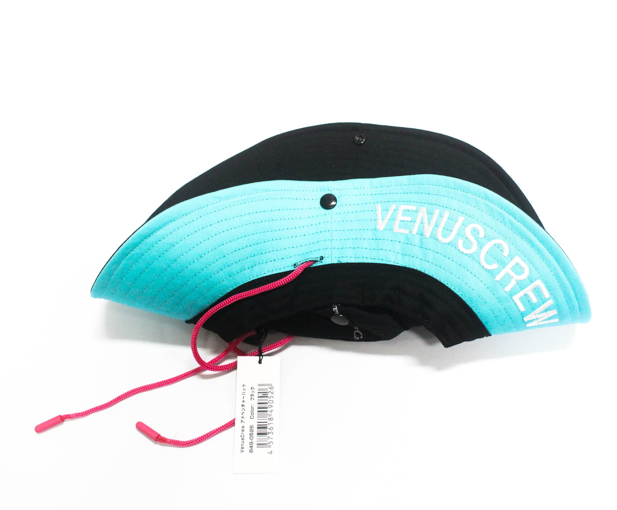 Xesta Hat Adventure Venus Crew Black (0526)