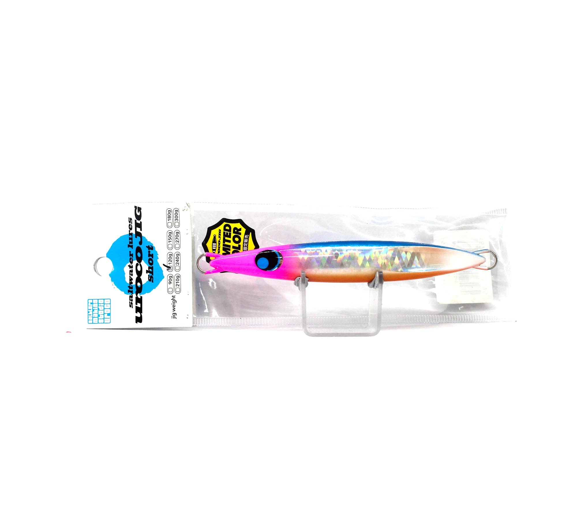 Uroco Metal Jig Uroco Short 120 grams 022LT (2595)