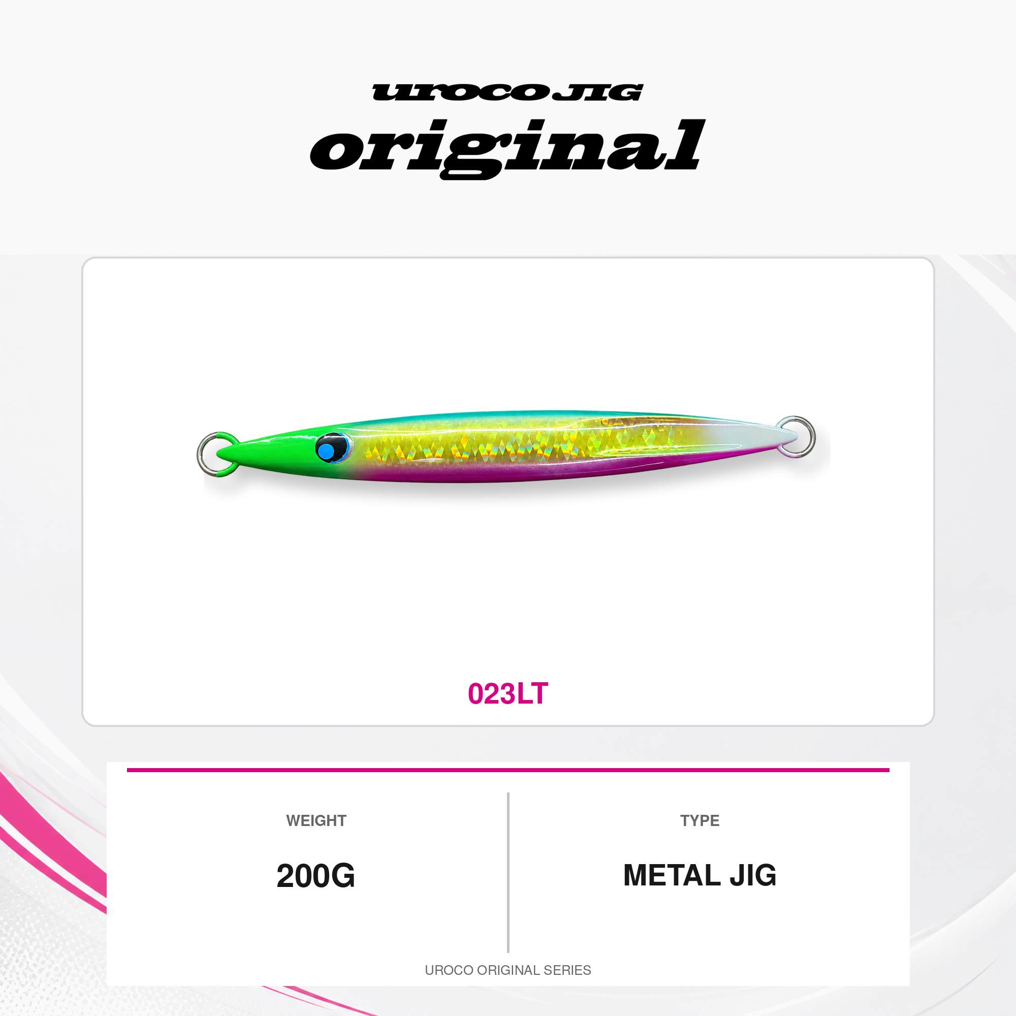 Uroco Metal Jig Uroco 200 grams 023LT (2663)