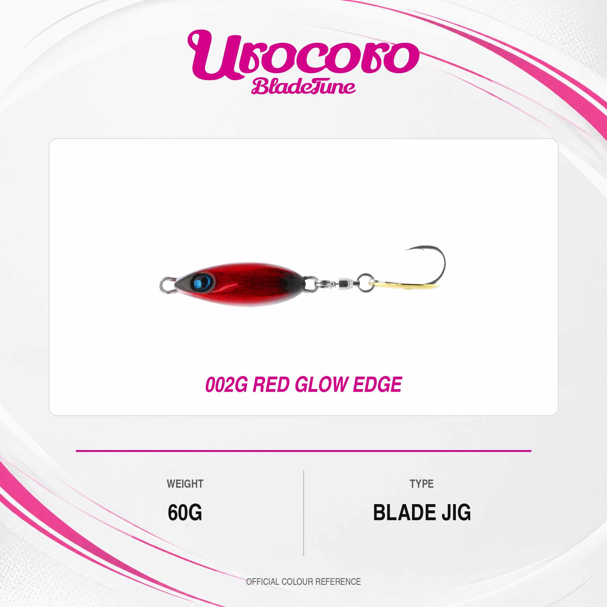 Uroco Metal Jig Blade Tune 60 grams 002 (3134)