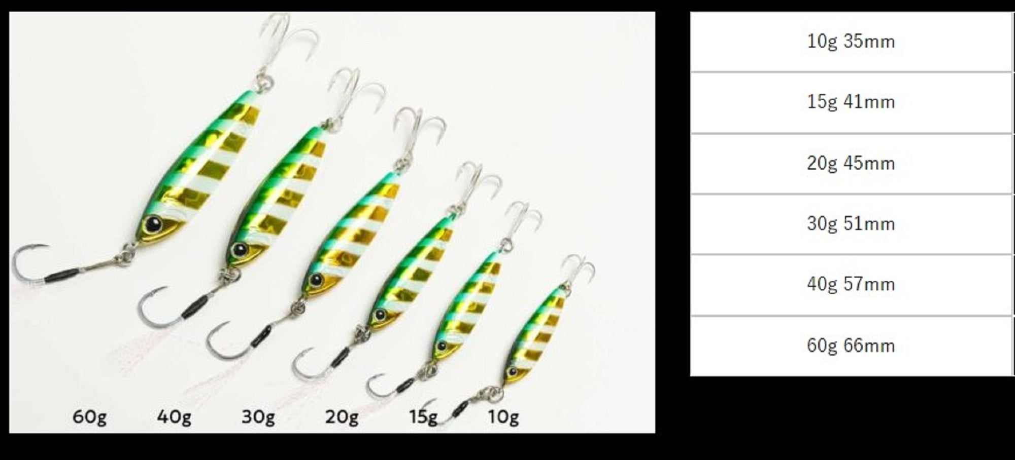 Zeake Metal Jig Fat F Sardine 10 grams 004 (9126)