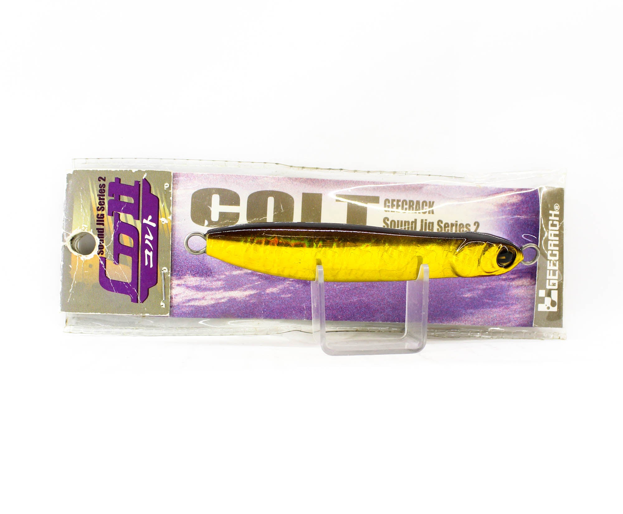 Sale Gee Crack Metal Jig Noisy Rattle Colt 110 Konago Gold (8696)