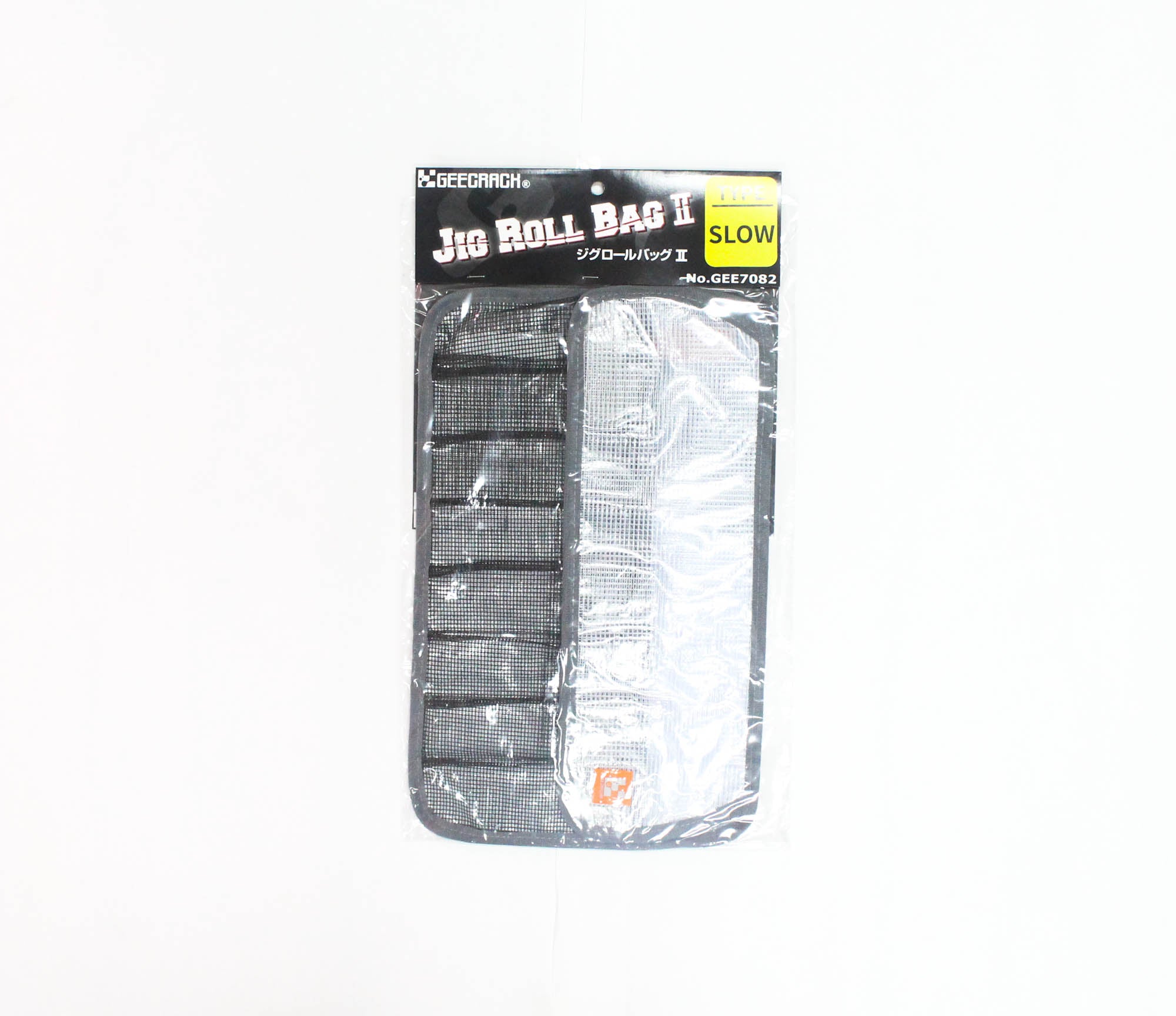 Gee Crack Jig Roll Bag Type Slow 8 Pockets Max Length 19 cm Clear (9722)