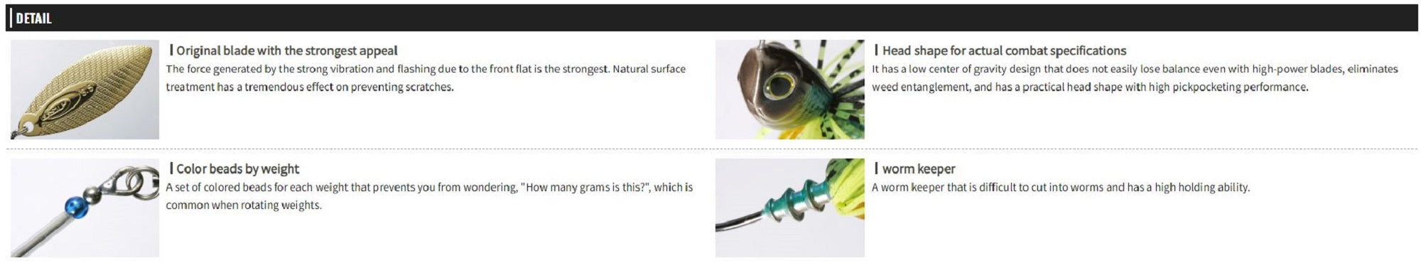 OSP Spinner Bait High Pitcher DW 1/4 Oz ST17 (4551)