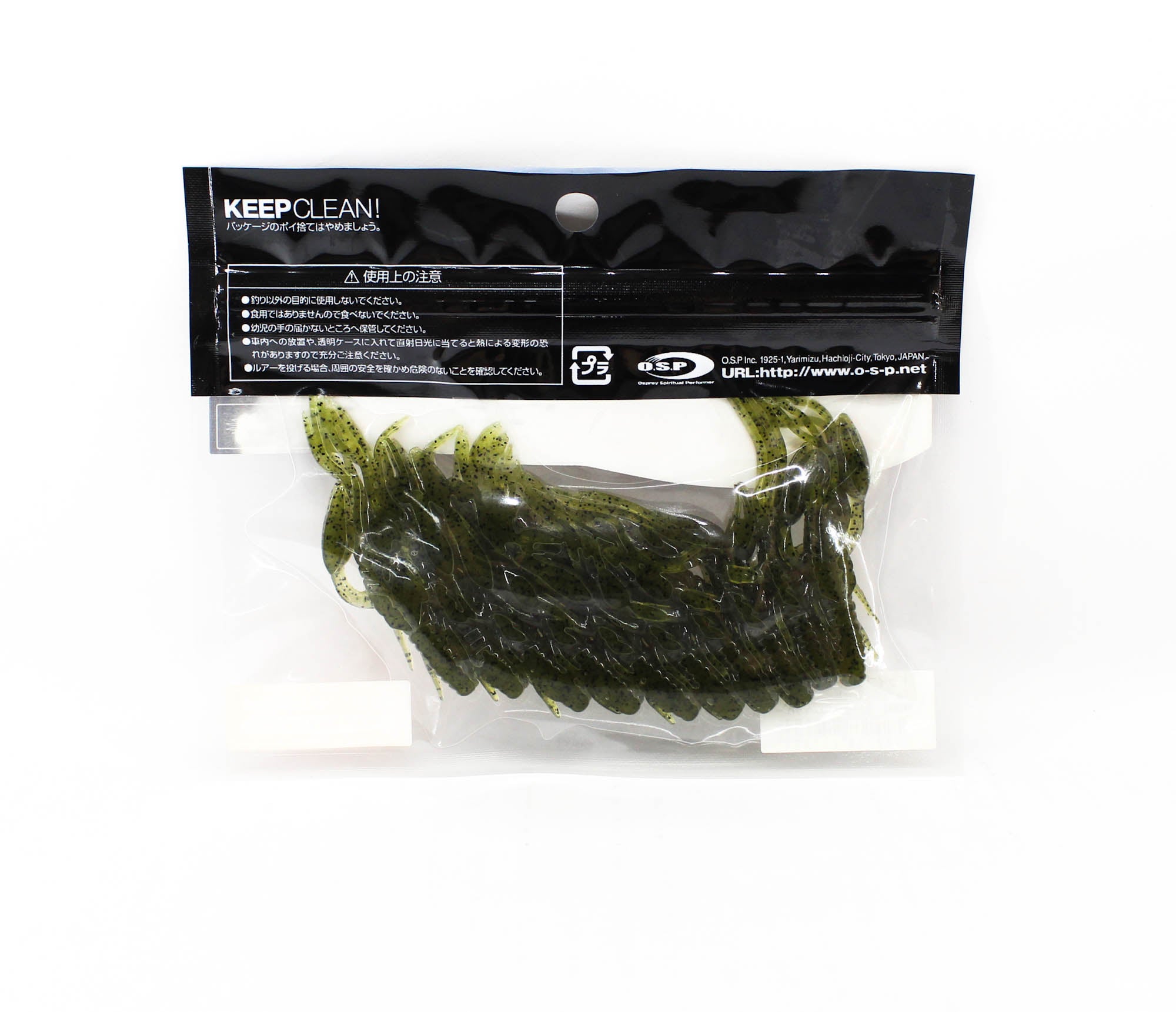 OSP Soft Lure Dolive Craw 2 Inches W-001 (9624)