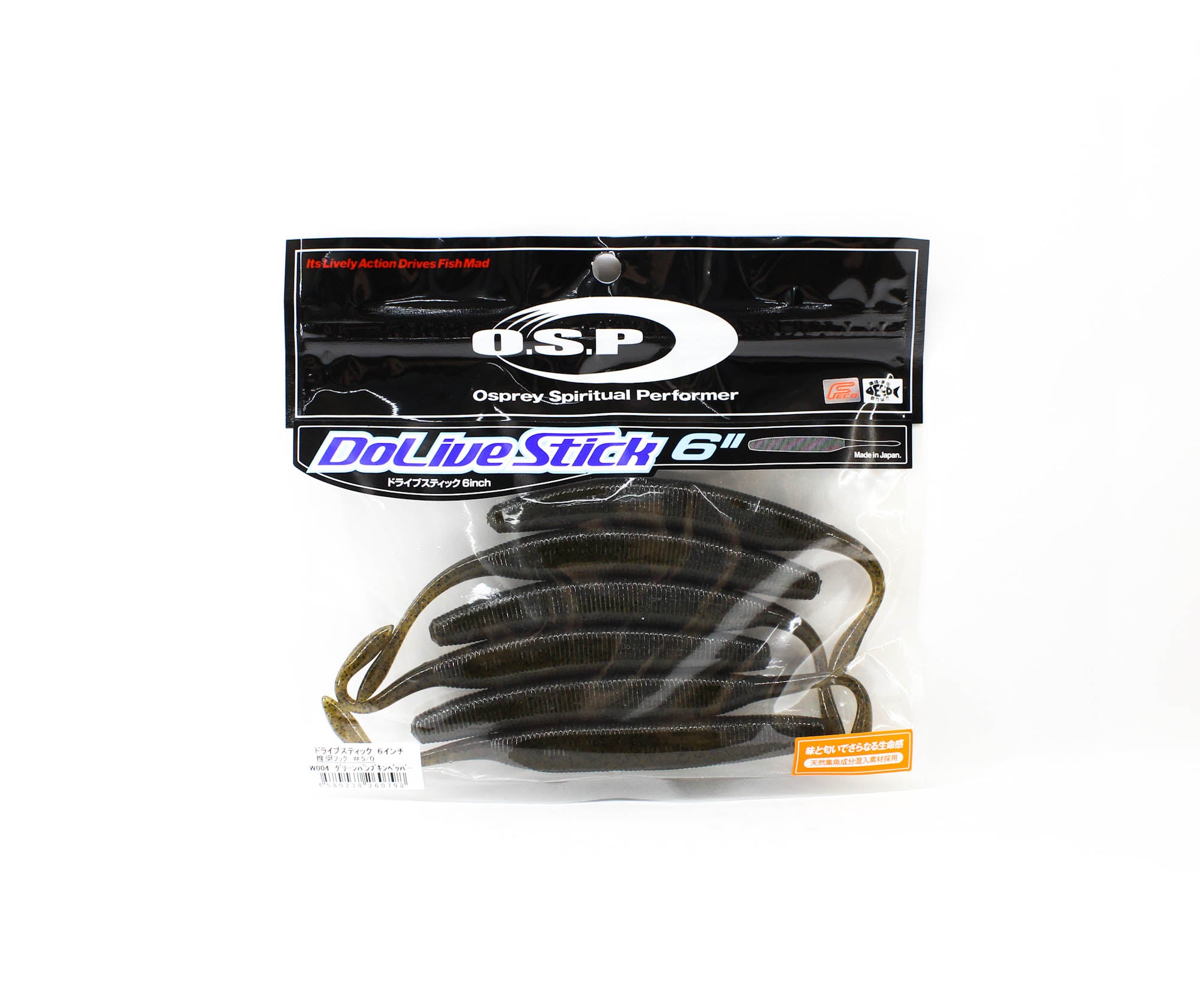 OSP Soft Lure Dolive Stick 6 Inches W-004 (0798)
