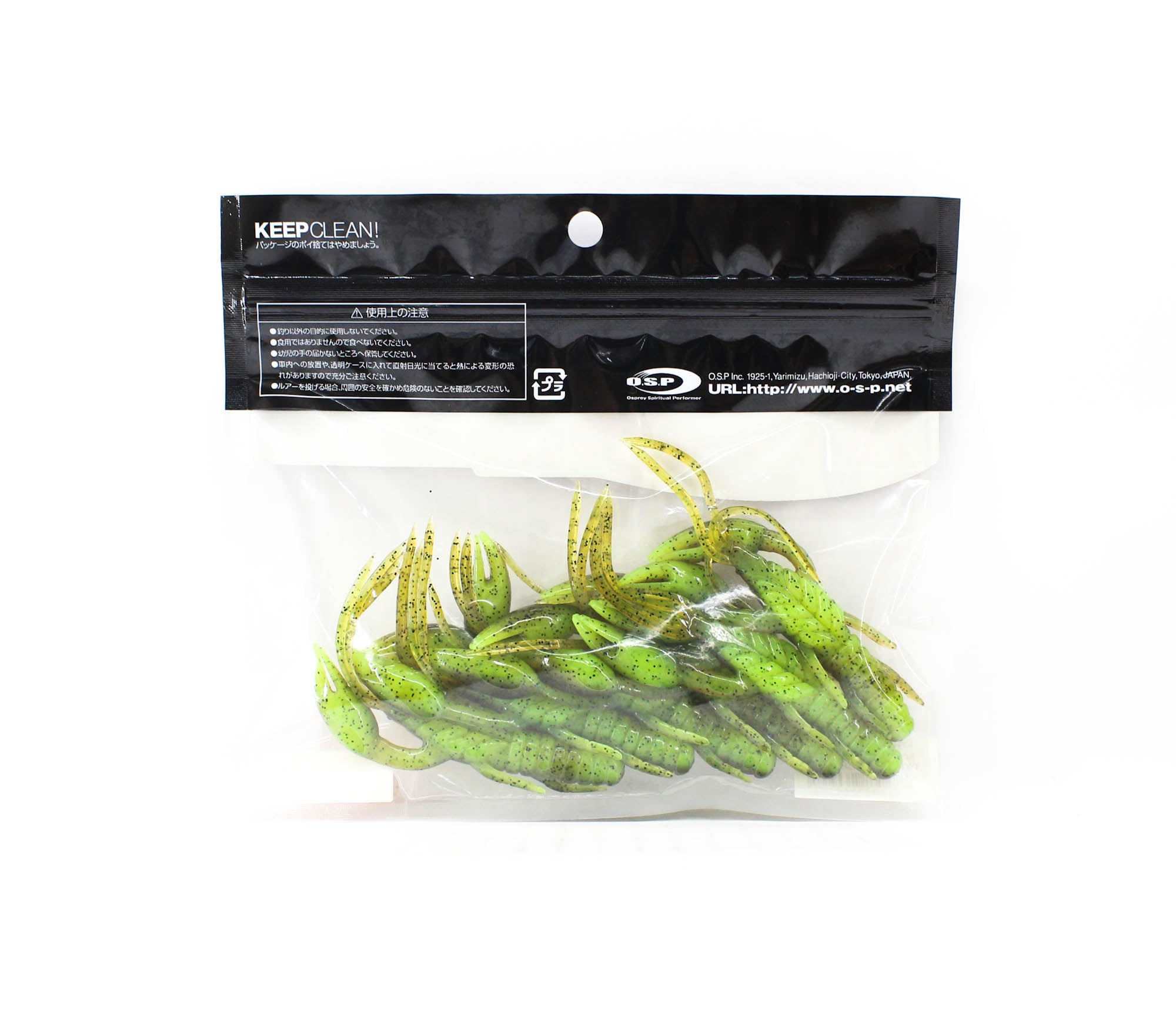 OSP Soft Lure Dolive Craw 4 Inches TW-107 (0965)