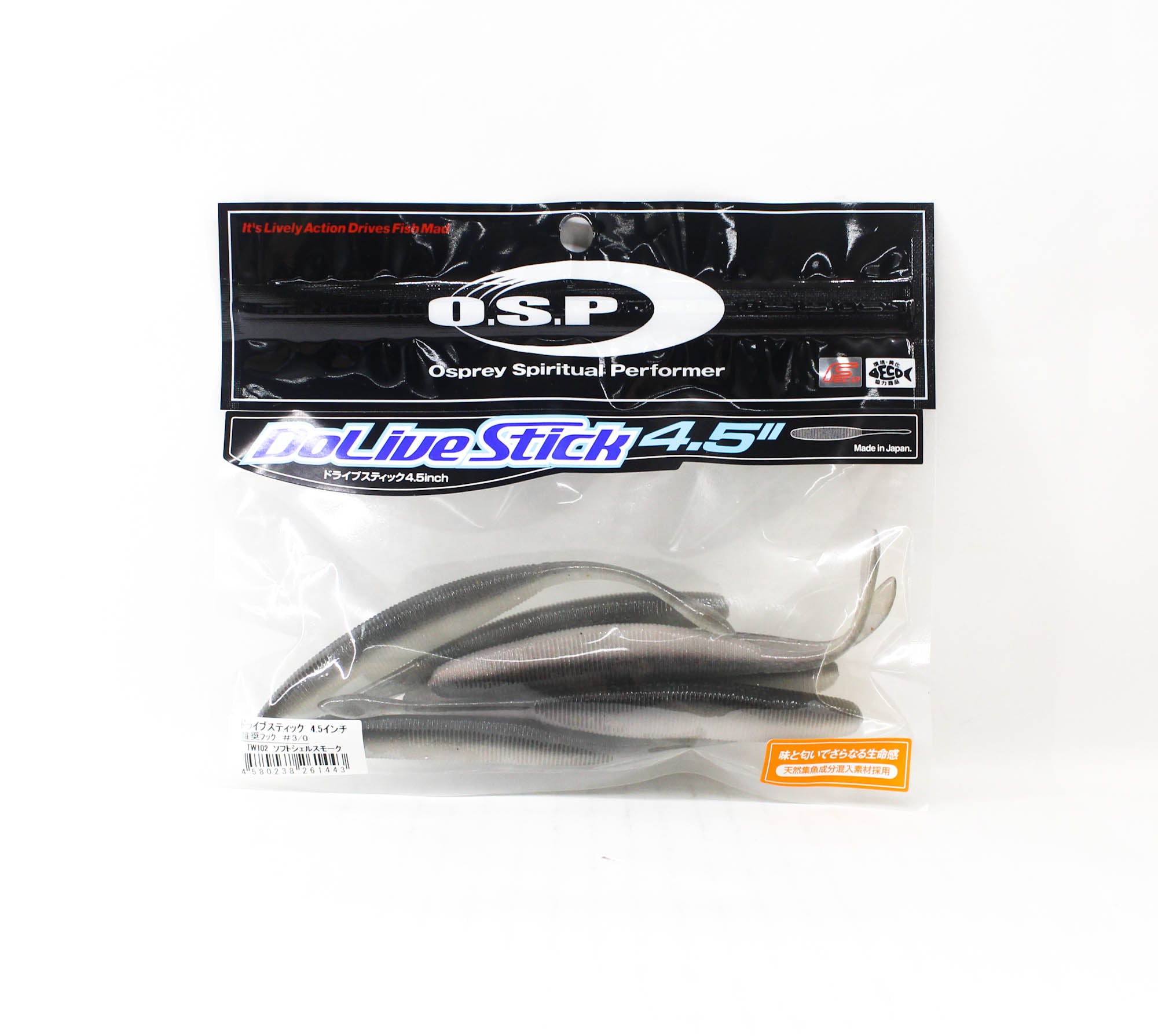 OSP Soft Lure Dolive Stick 4.5 Inches TW-102 (1443)