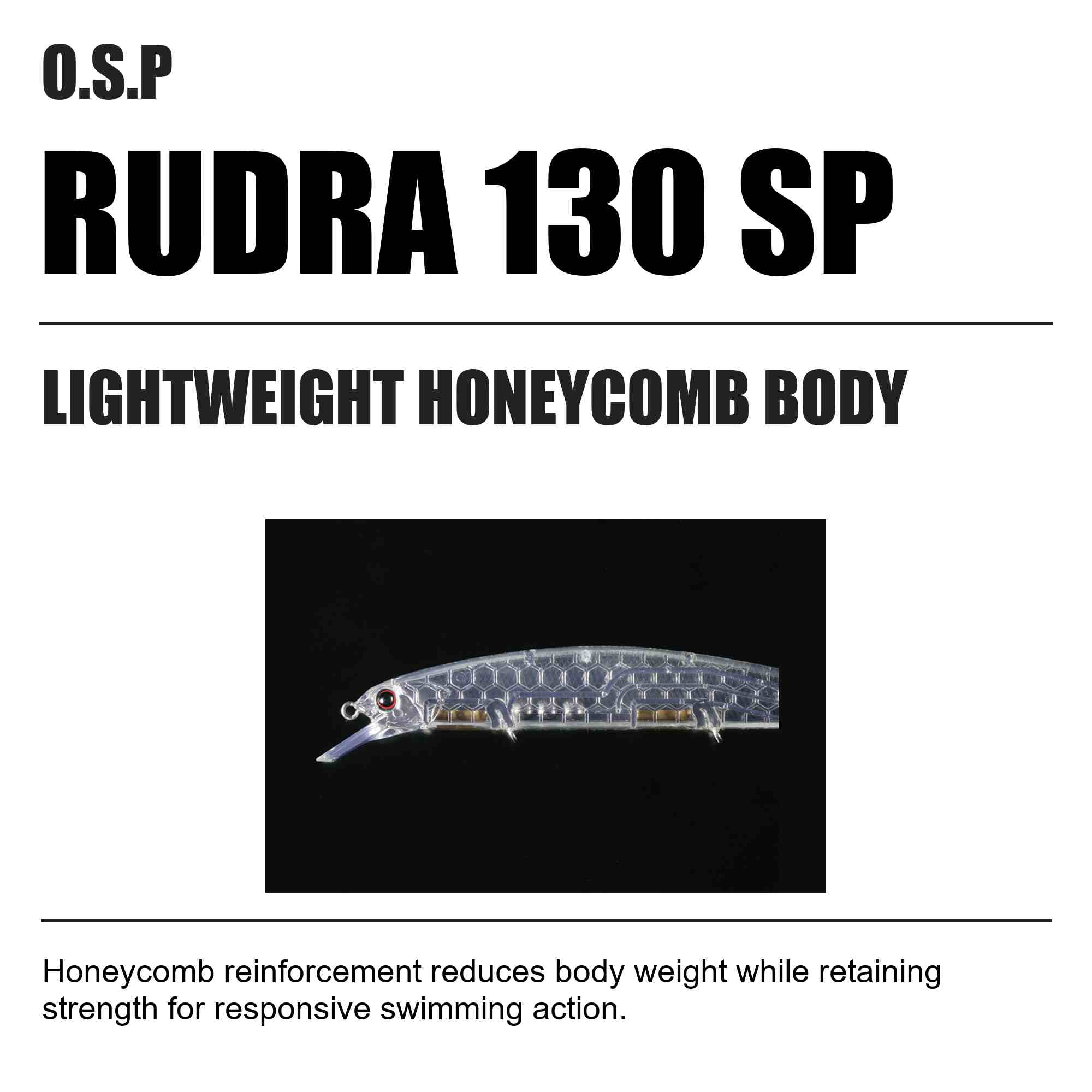 OSP Rudra 130 SP Suspend Lure P-83 (3850)