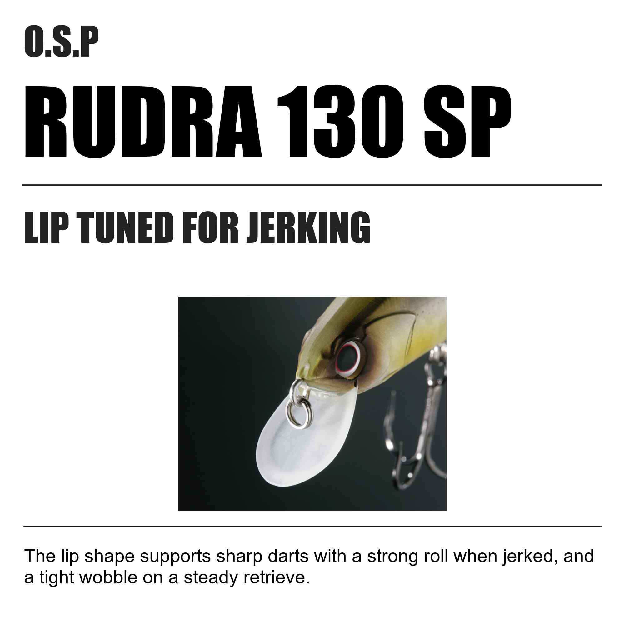 OSP Rudra 130 SP Suspend Lure M-14 (4130)