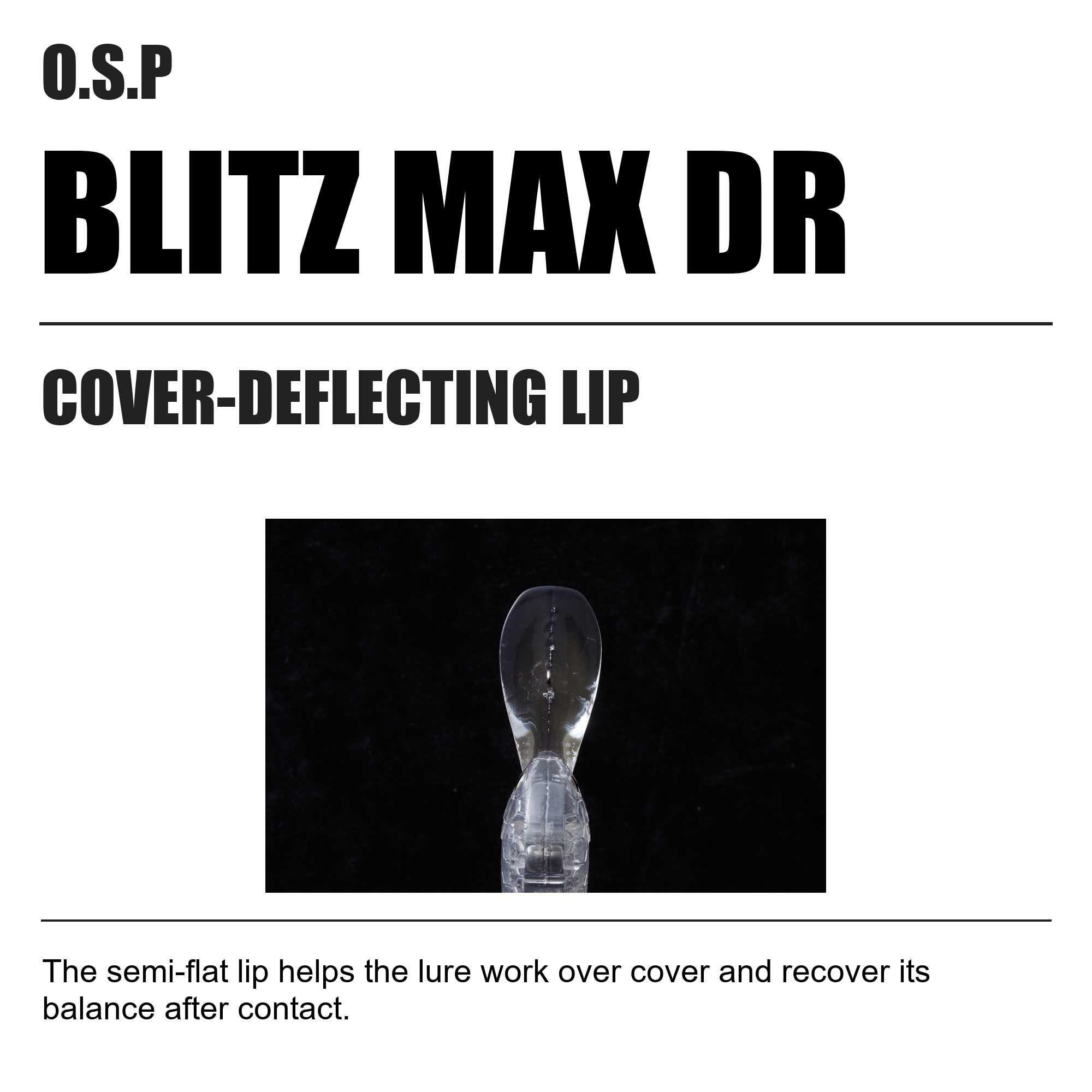 OSP Blitz Max DR 61 mm 18 grams Floating Lure H-23 (4451)