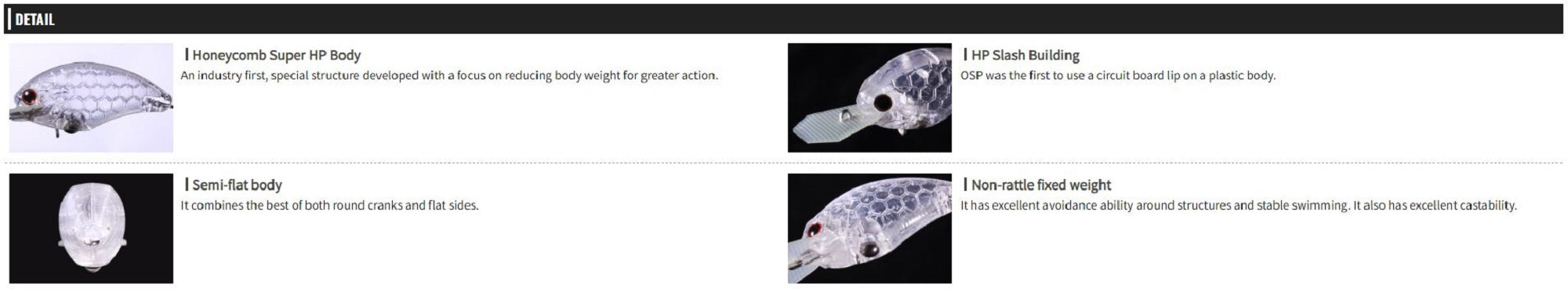 OSP Blitz Tiny MR 44 mm 6.3 grams Floating Lure P-07 (4789)