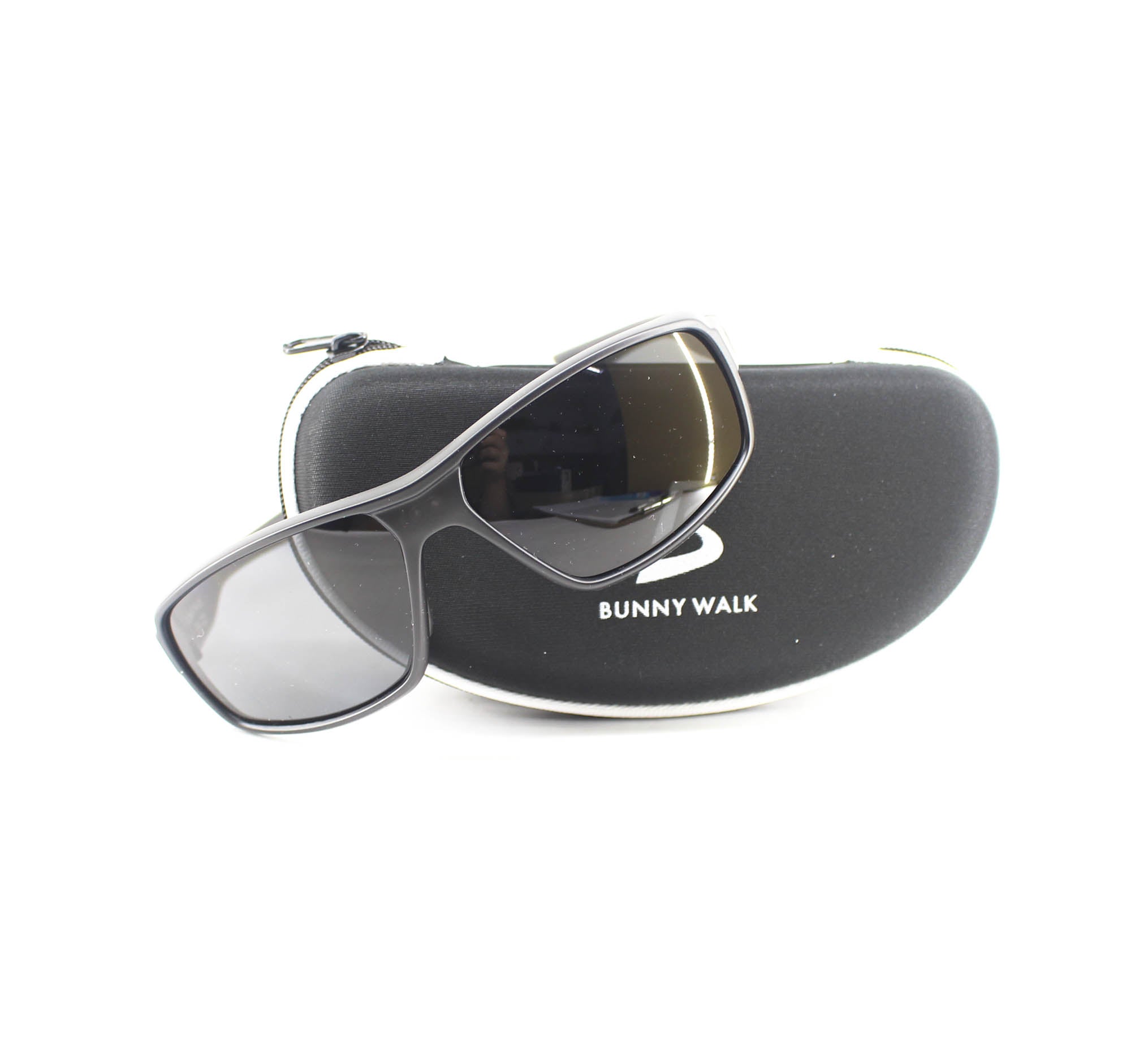 Bunny Walk BW-0204F Sunglasses Polarised Clr Blk/Grey (1232)